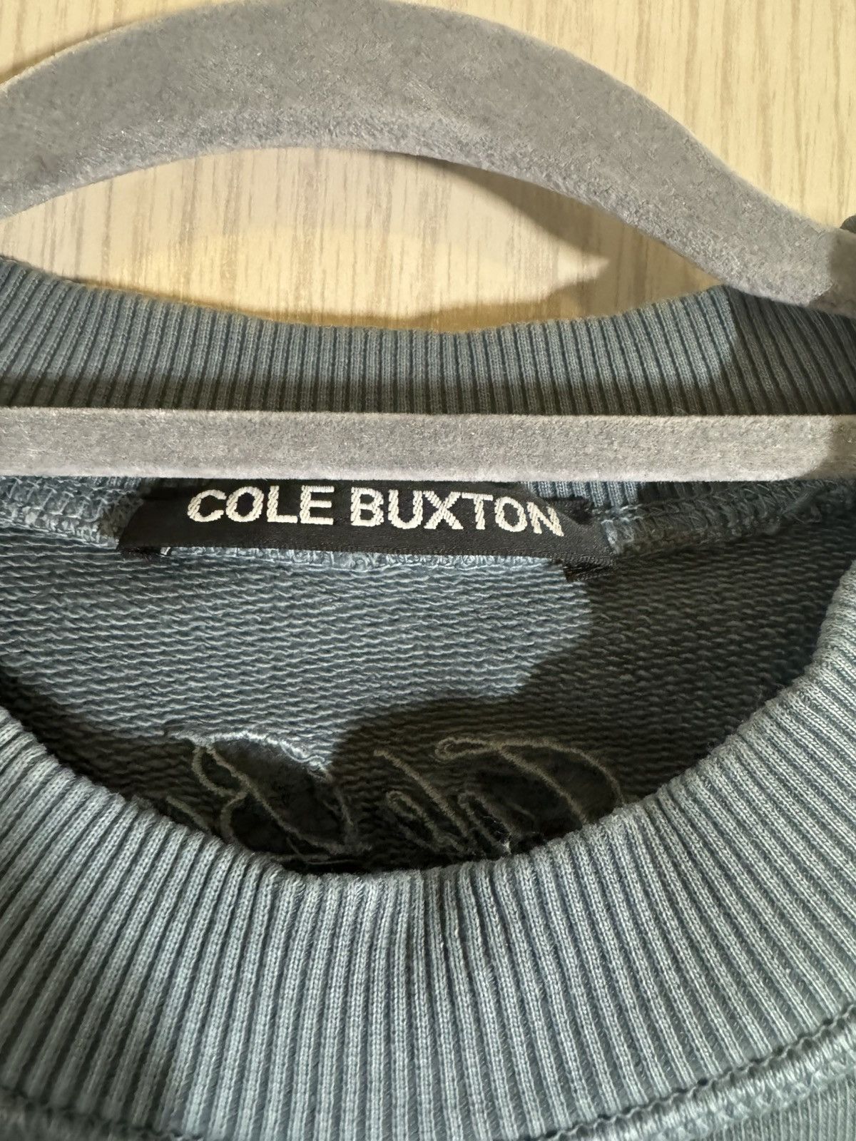 Cole Buxton Cole Buxton Blue Sweatshirt Size US M / EU 48-50 / 2 - 2 Thumbnail