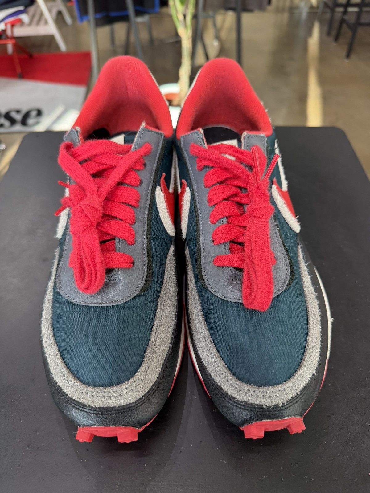 Nike Nike LD Sacai Undercover Waffle University Red Size 9.5 Size US 9.5 / EU 42-43 - 2 Thumbnail