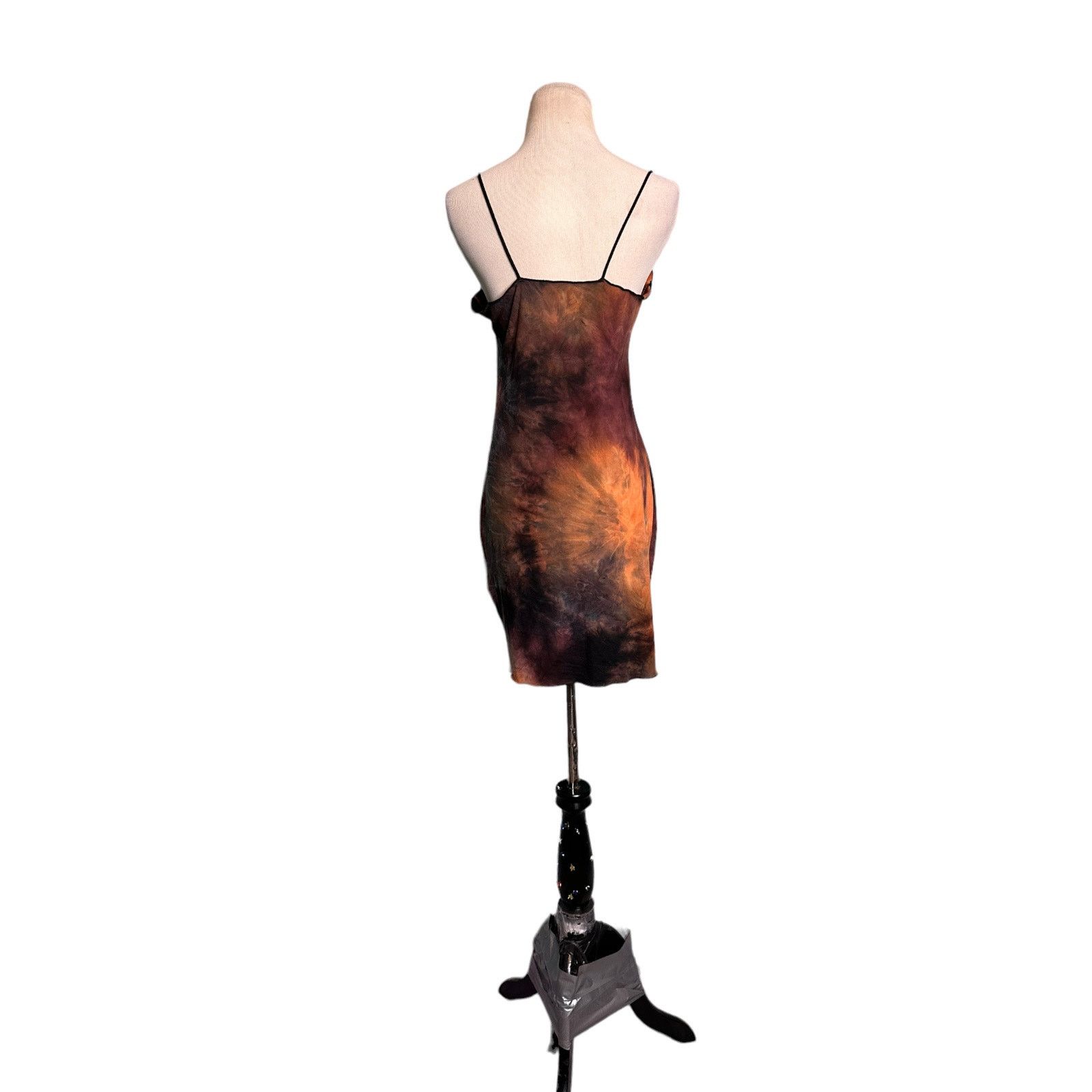Shein Shein brown tie dye mini sleeveless summer dress size Medium Size M / US 6-8 / IT 42-44 - 7 Thumbnail