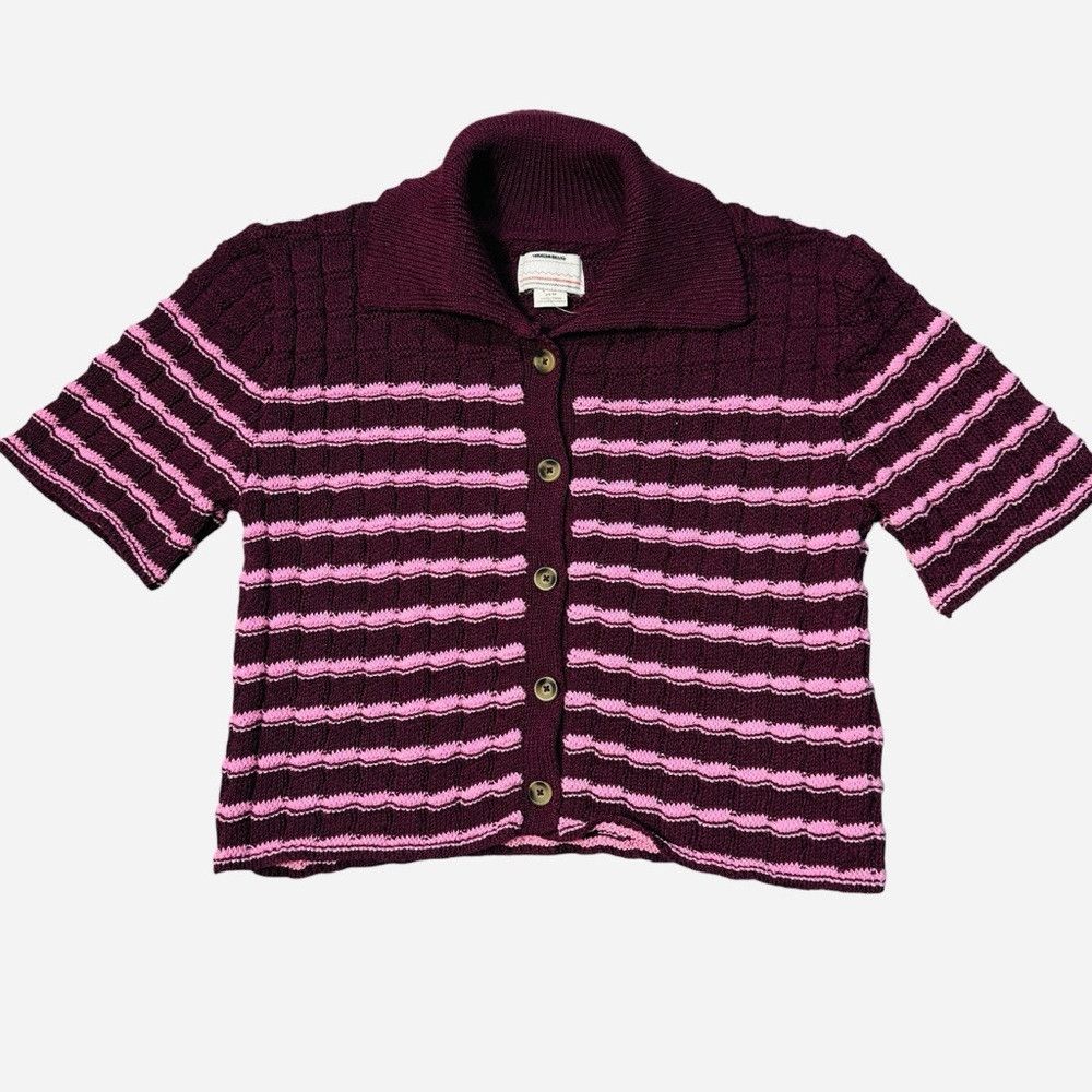 Other New Kimchi Blue Oliver Button-Down Polo Sweater Size XS Size XS / US 0-2 / IT 36-38 - 6 Thumbnail