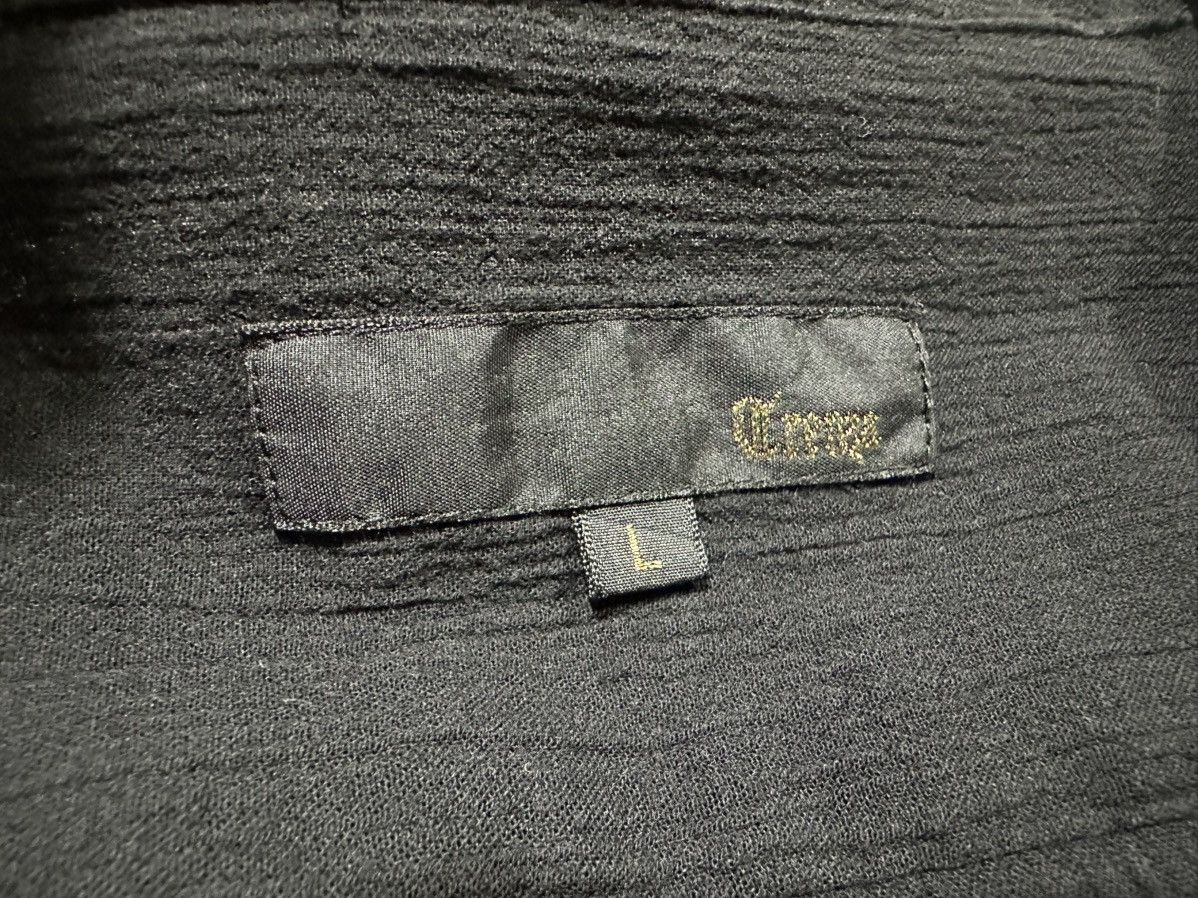Japanese Brand 🔥Japanese Trenza Pleats Open Collar Shirt Issey Miyake Style Size US L / EU 52-54 / 3 - 4 Thumbnail