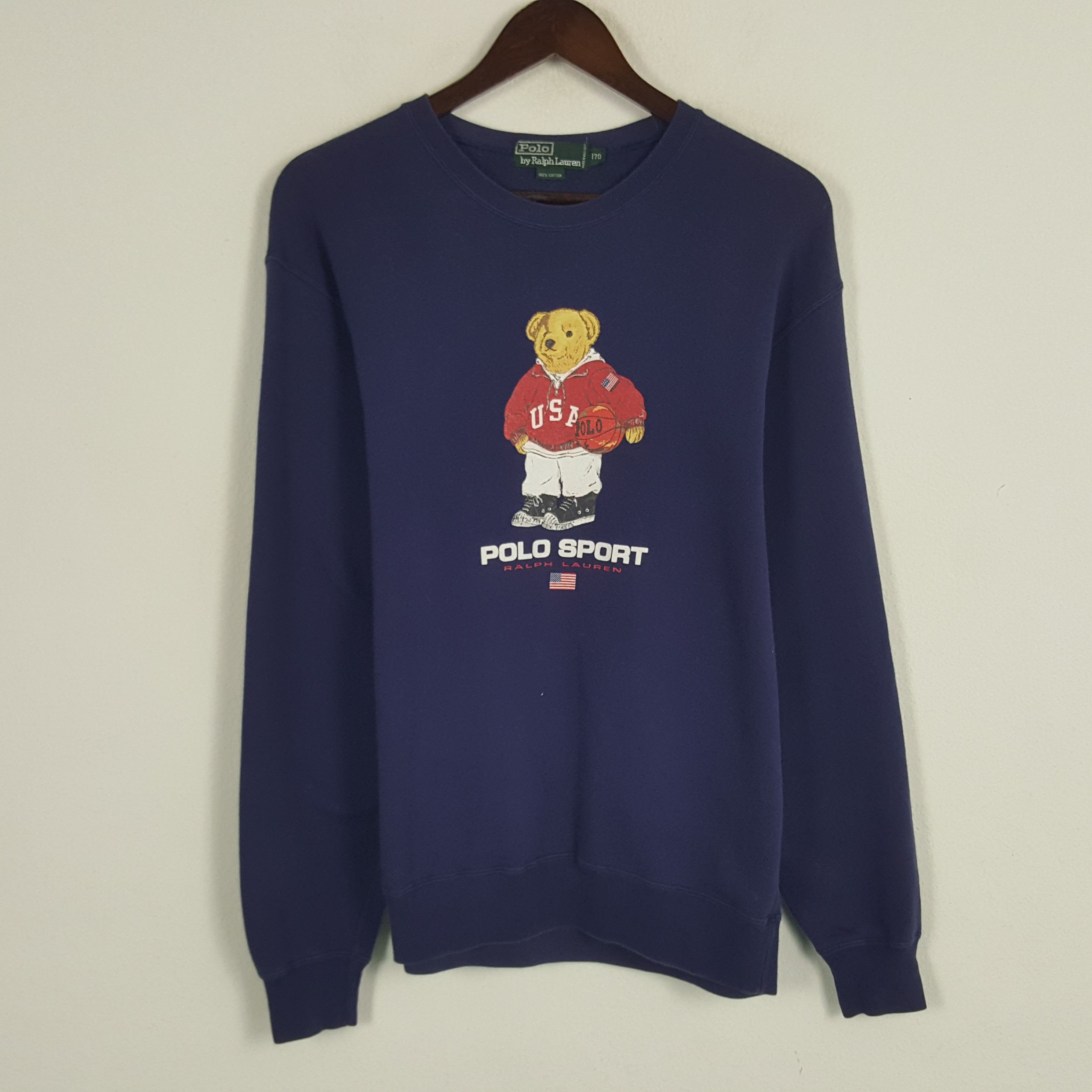 Polo Ralph Lauren × Vintage Vintage Polo Ralph Lauren Sweatshirt Size US M / EU 48-50 / 2 - 1 Thumbnail
