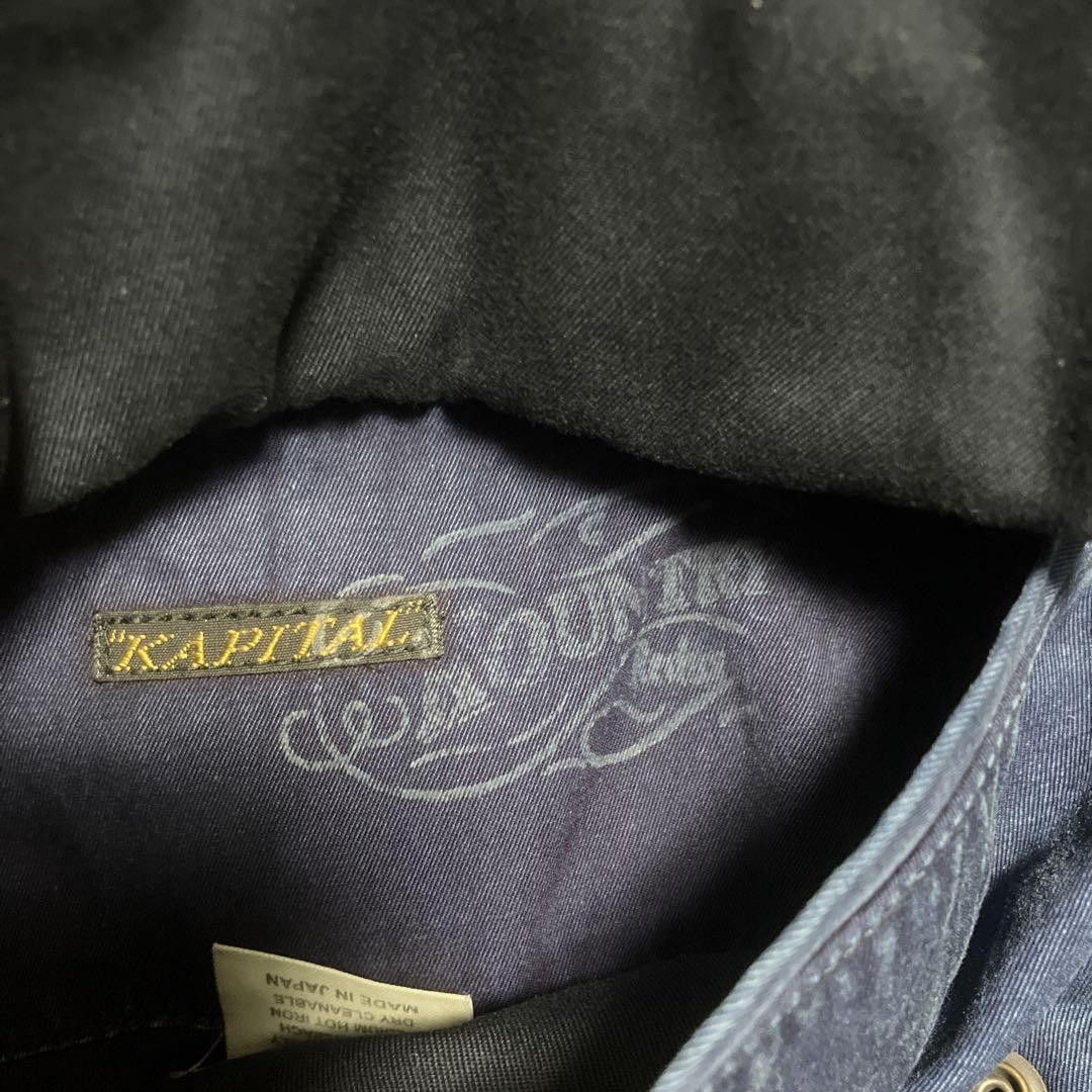 Kapital KAPITAL KOUNTRY M-65 Denim Jacket Navy 2 Size US M / EU 48-50 / 2 - 8 Thumbnail