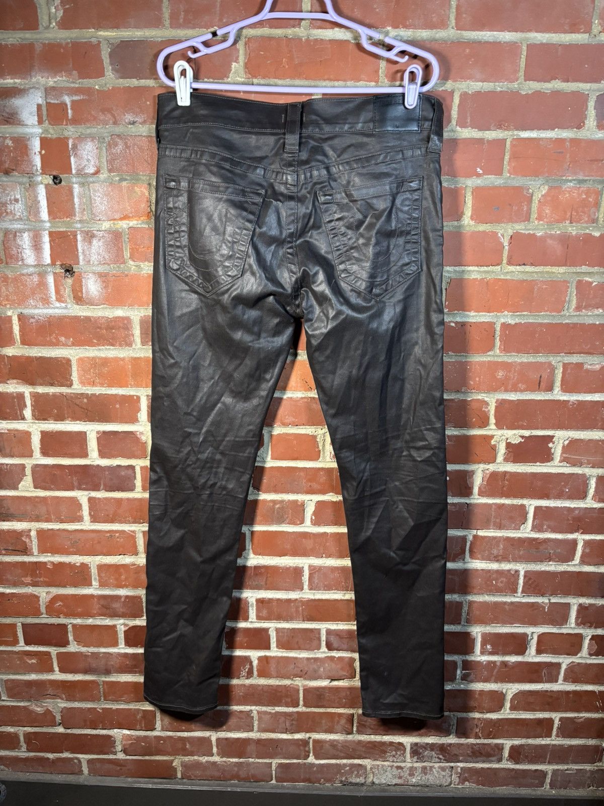 True Religion True Religion Men's Dean Tapered Size 31 (Measures 35/33.5) Size US 35 - 4 Thumbnail