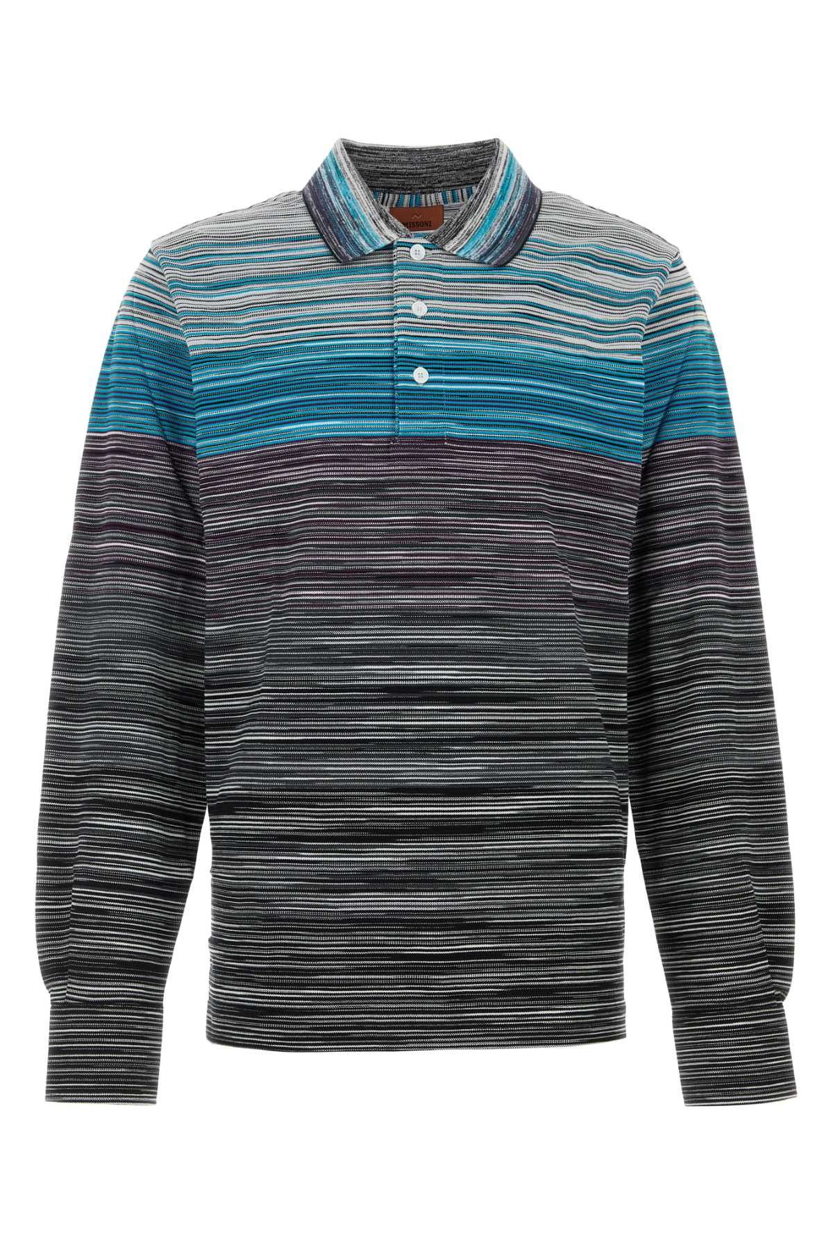 Missoni Embroidered Piquet Polo Shirt Size US S / EU 44-46 / 1 - 1 Thumbnail