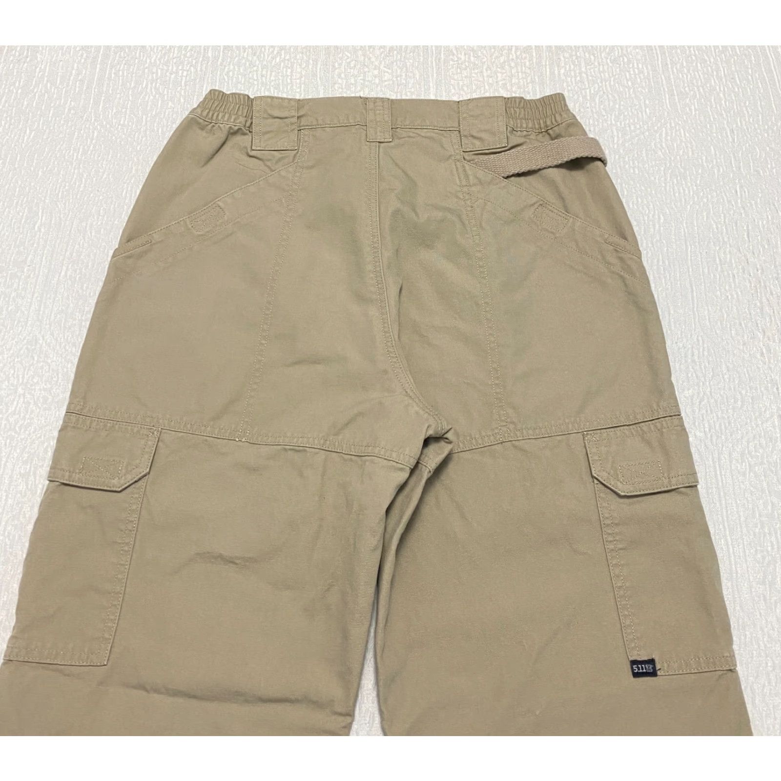 Vintage 5.11 Tactical Cargo Pants Double Knee Men's 30×34 Beige Cargo Pants Workwear Men 30 Beige 5.11 Tactical Pants Mens Size US 30 / EU 46 - 5 Thumbnail