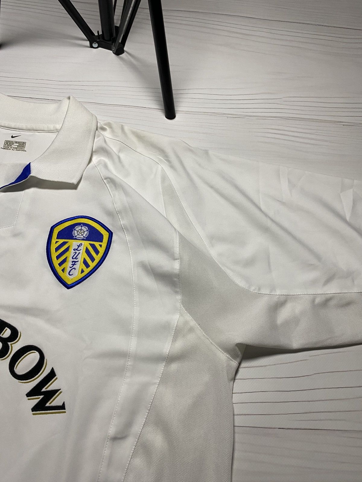 Nike × Vintage Vintage Nike Leeds United 2002/03 home football y2k t shirt Size US XL / EU 56 / 4 - 9 Thumbnail