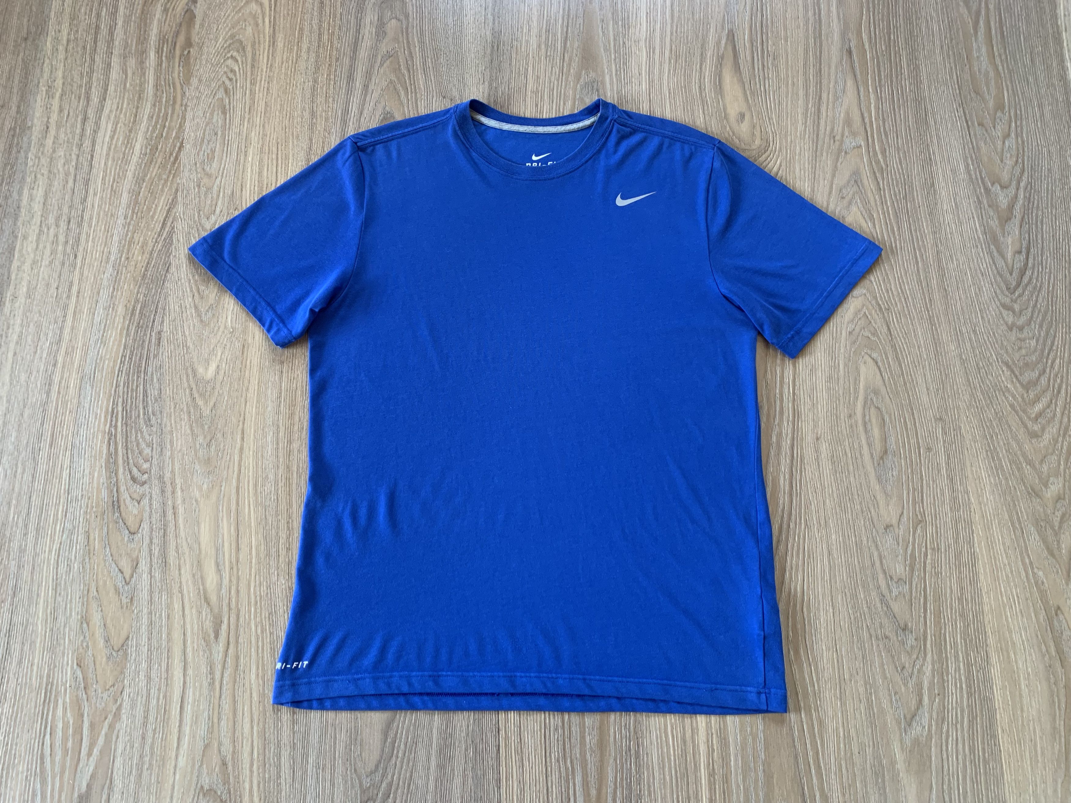 Nike Nike Dri Fit Training Blue T Shirt Size US L / EU 52-54 / 3 - 2 Thumbnail