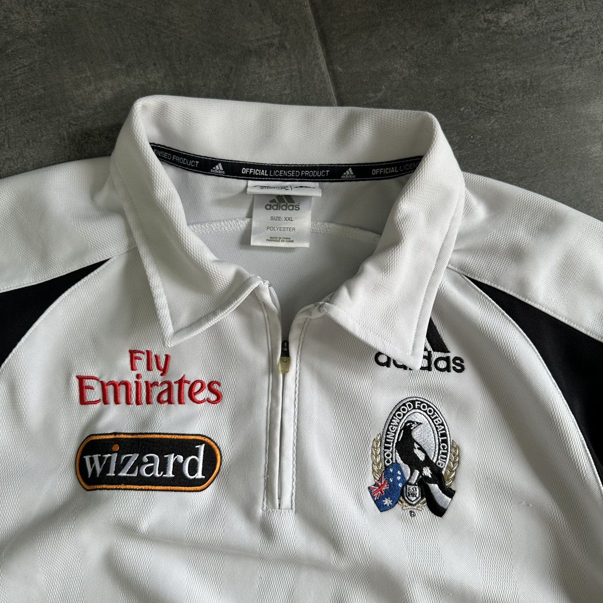 Adidas × Vintage Vintage Adidas AFL On field Team Gear Polo Sport-wear Y2K Size US XXL / EU 58 / 5 - 6 Thumbnail