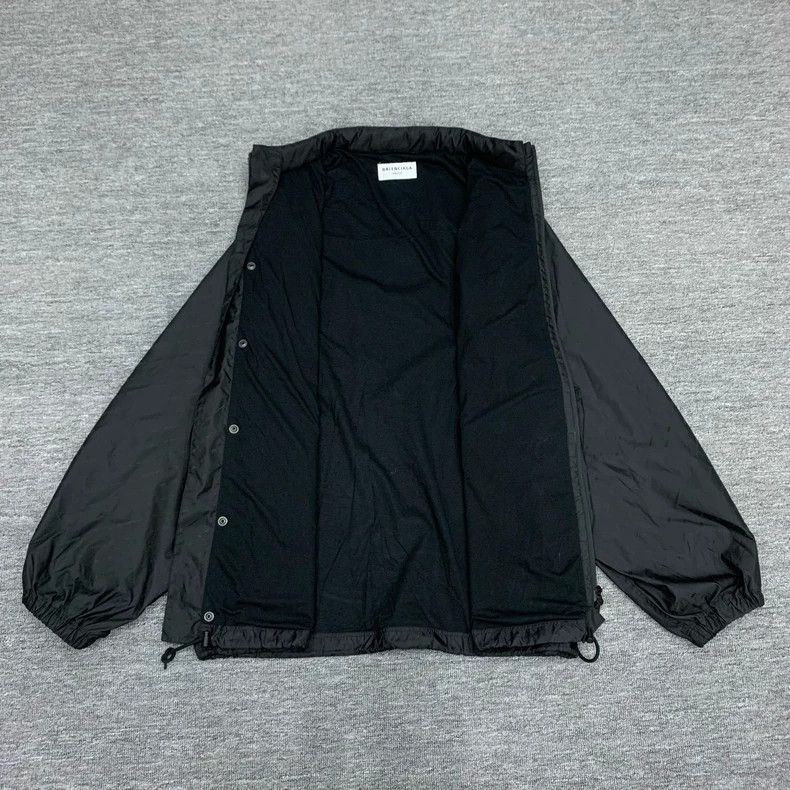 Balenciaga Balenciaga Black camo print full print windbreaker jacket Size US XS / EU 42 / 0 - 8 Thumbnail