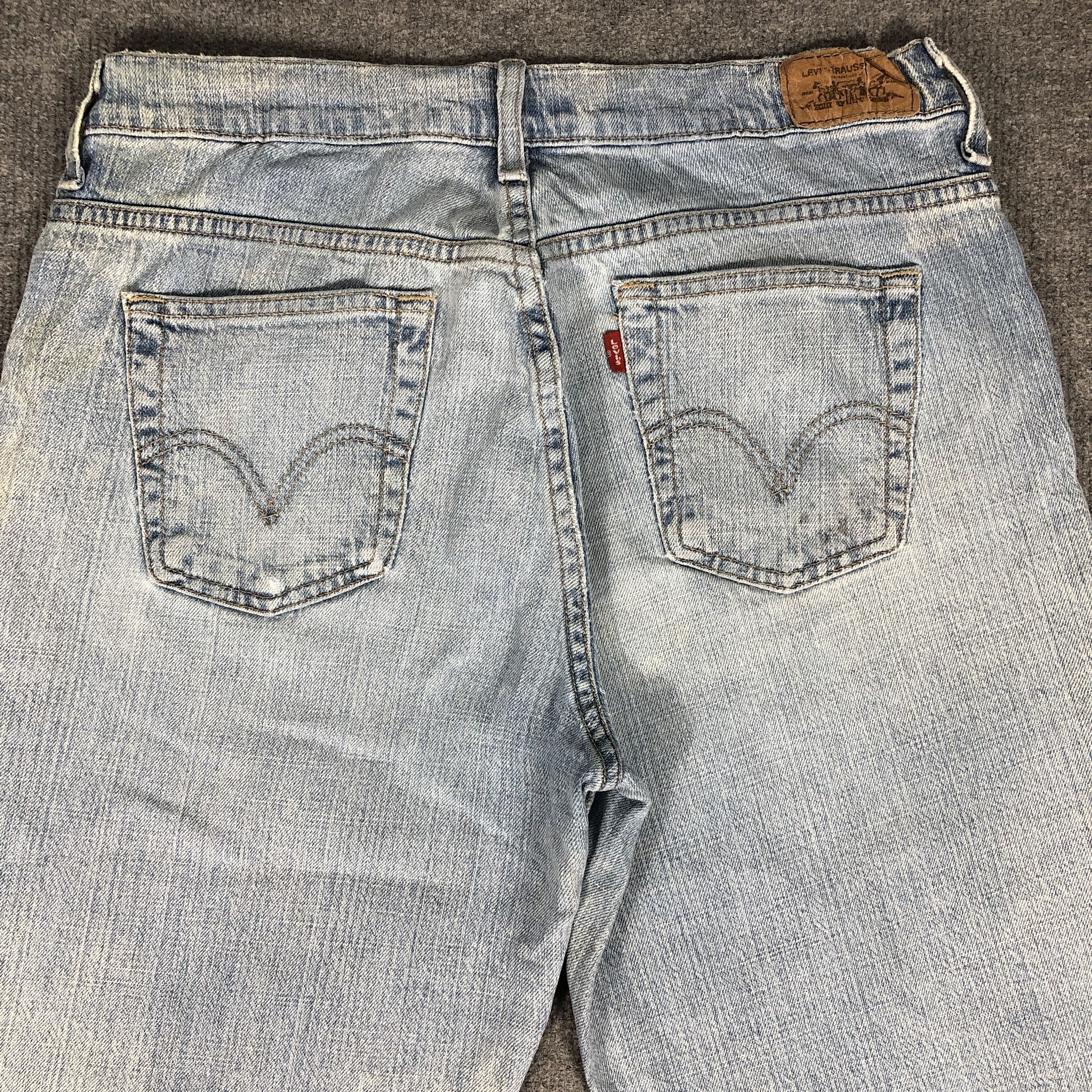 Levi's × Vintage Womens Vintage Levis 515 Jeans Capri L1112W Size 31" - 7 Thumbnail