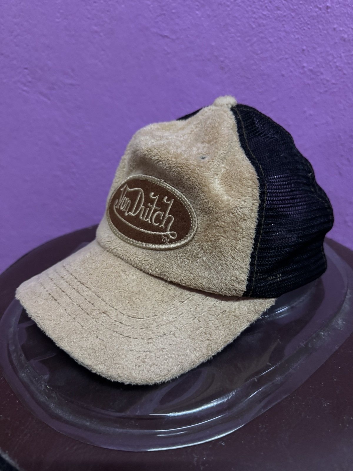 Von Dutch Von Dutch Fleece Trucker Snapback Cap One Size Size ONE SIZE - 4 Thumbnail