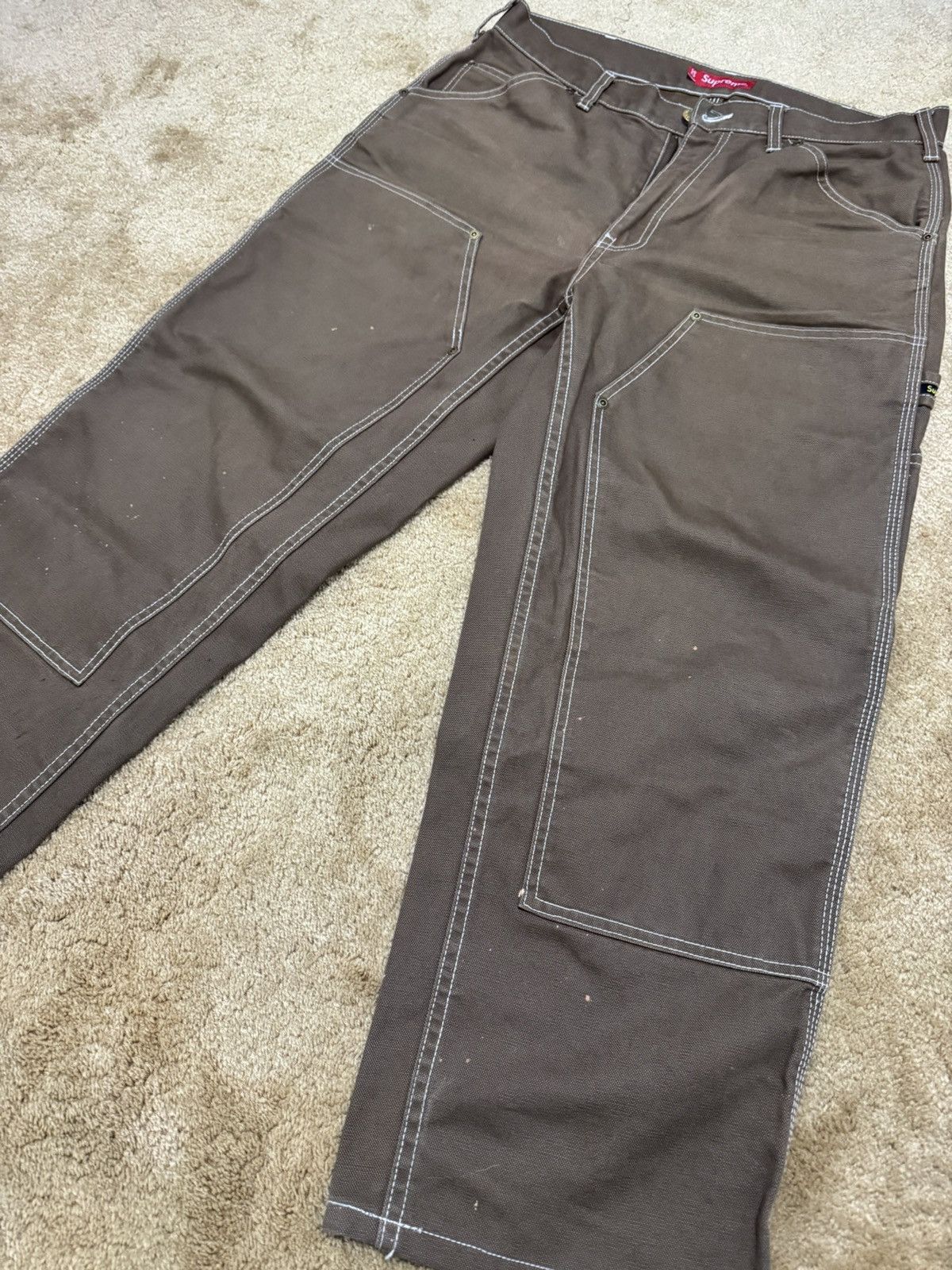 Supreme Supreme double knee canvas painter pant Size US 32 / EU 48 - 2 Thumbnail