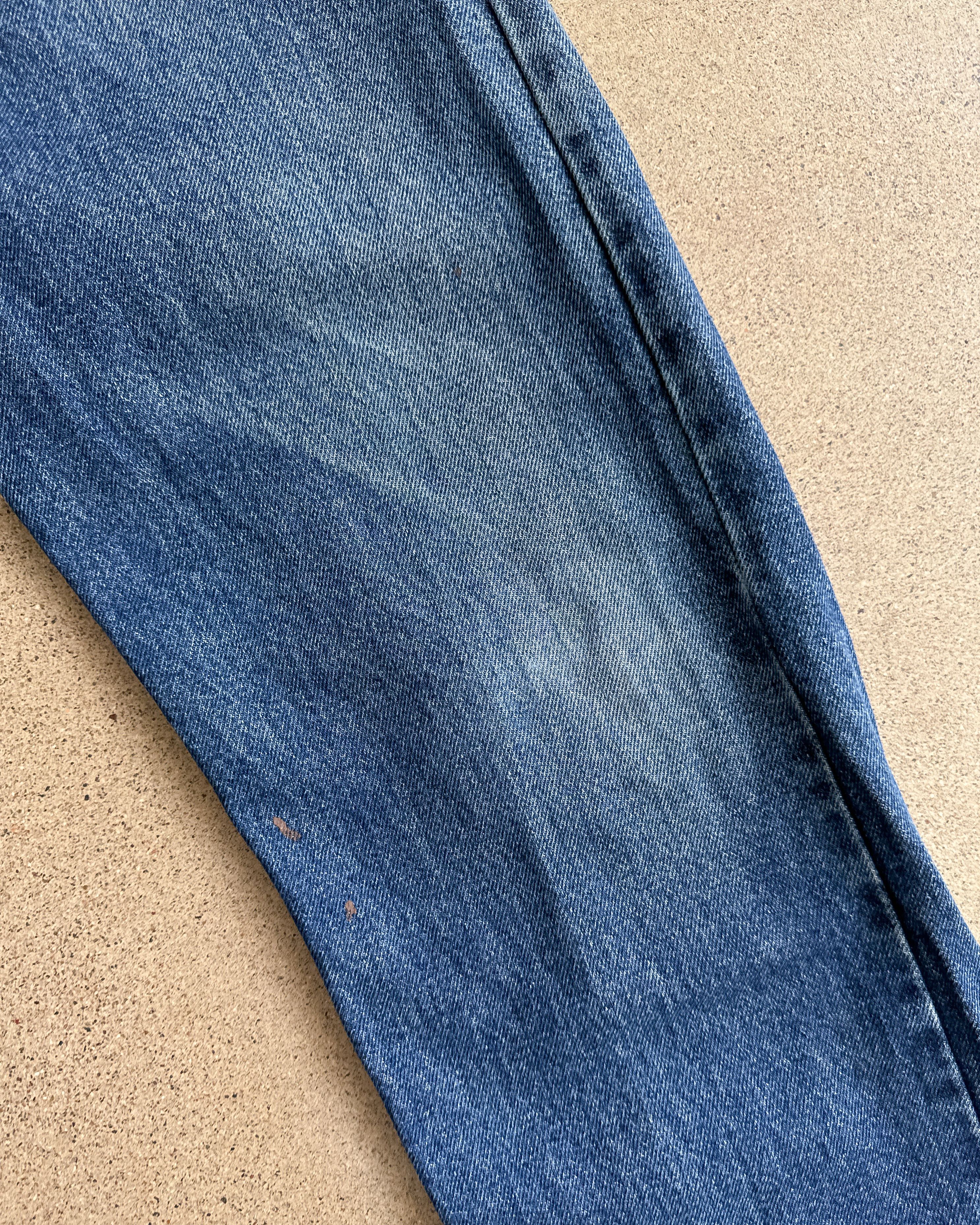Wrangler Vintage Wrangler Jeans Blue Medium Dark Wash Men's 32 Size US 32 / EU 48 - 4 Thumbnail