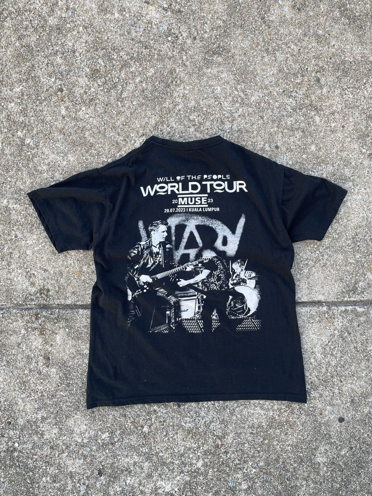 Band Tees Muse Tour Kuala Lumpur 2023 Tee Size US L / EU 52-54 / 3 - 3 Thumbnail