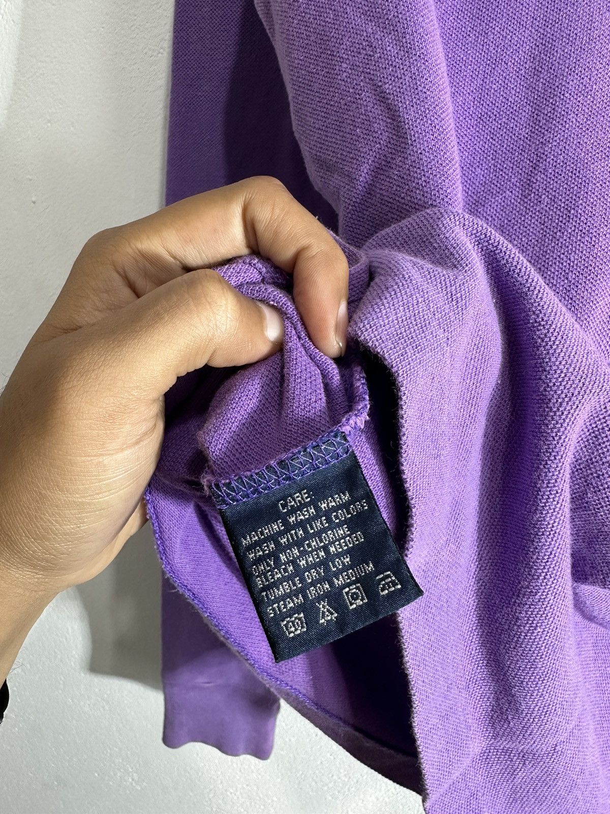 Polo Ralph Lauren × Ralph Lauren × Vintage Vintage Faded Polo Ralph Lauren The Skinny Center LOGO Size US M / EU 48-50 / 2 - 10 Thumbnail