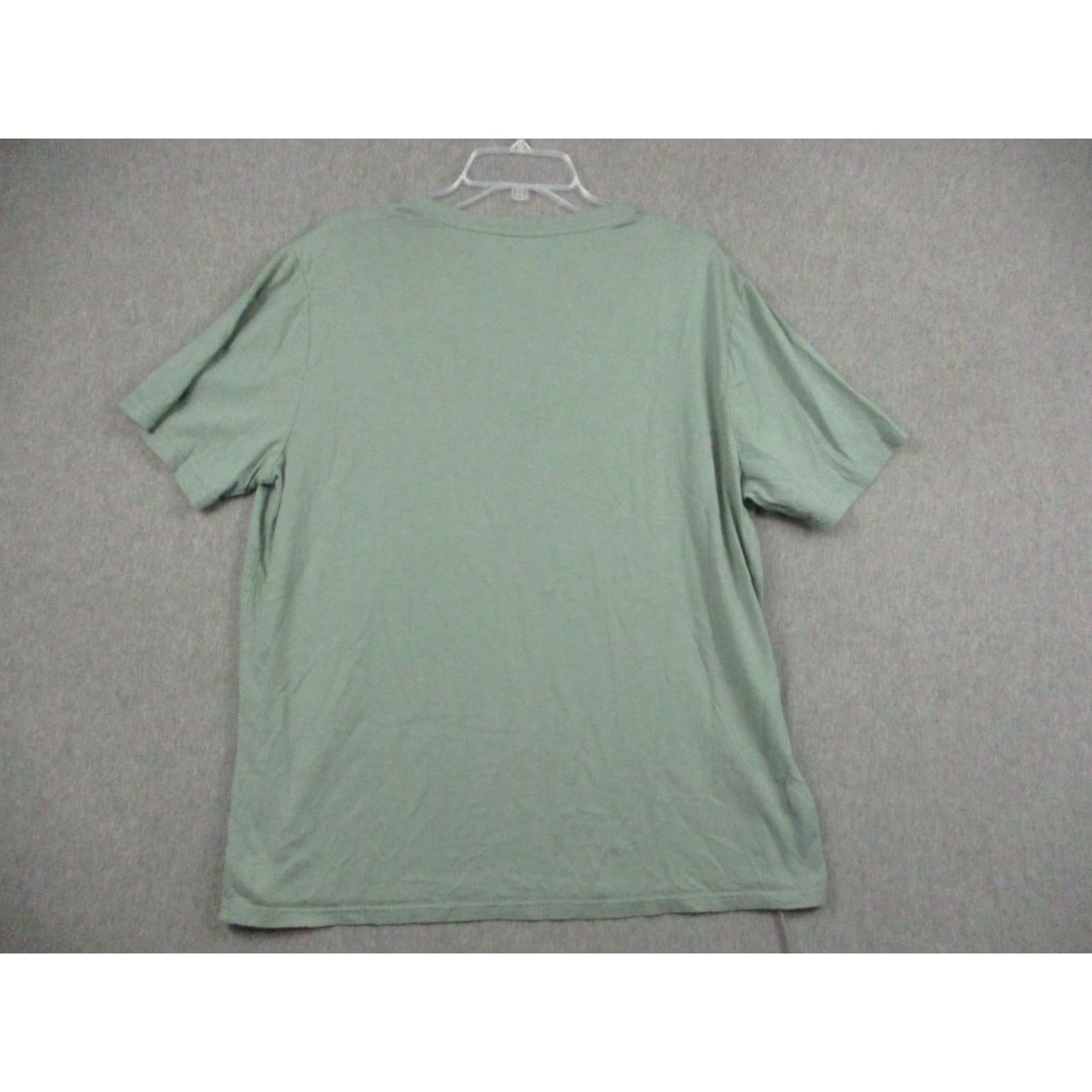 Vintage Free Fly Mens Polo Shirt L Green Bamboo Short Sleeve Crew Neck Solid Pattern - Polo, Men, 46 in Chest, Regular Fit, Super Soft Size US L / EU 52-54 / 3 - 7 Thumbnail