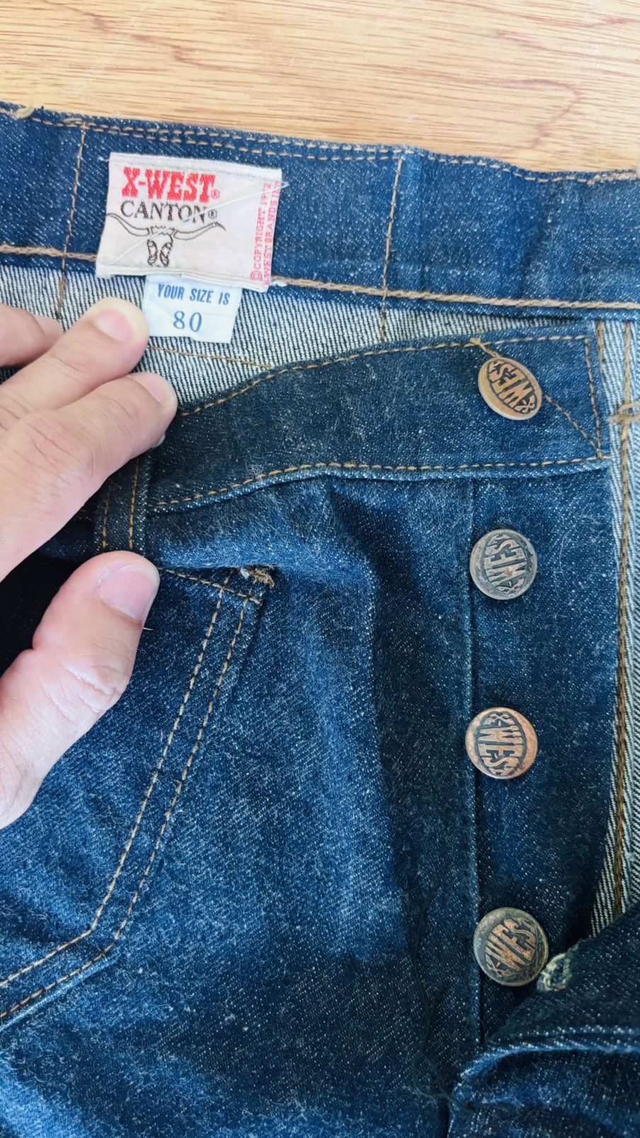 Other X-WEST CANTON Flare Bush Pants Denim Size US 30 / EU 46 - 5 Thumbnail