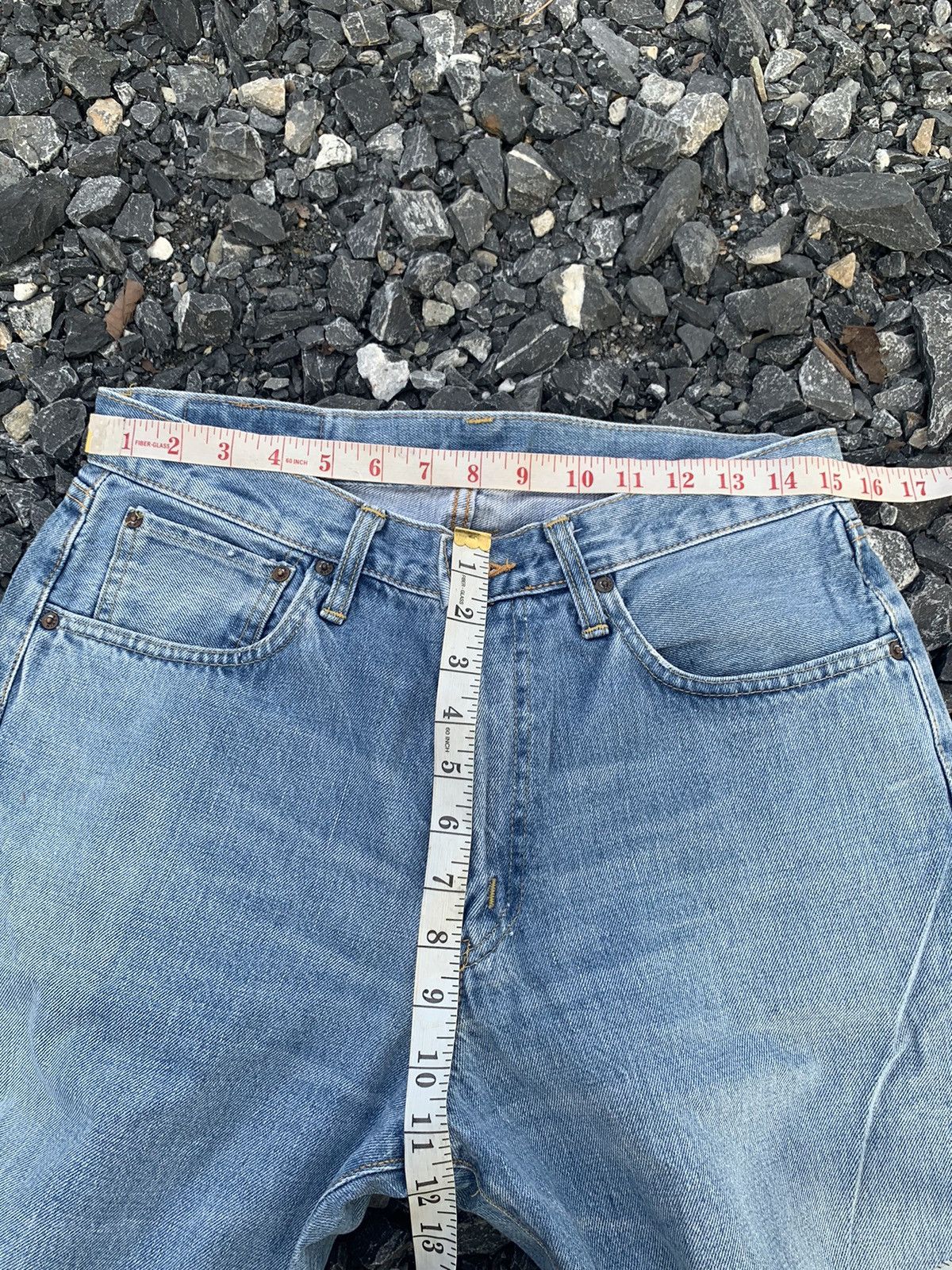 Kapital VINTAGE EDWIN 505X SELVEDGE BAGGY JAPANESE BRAND DENIM Size US 31 - 20 Thumbnail