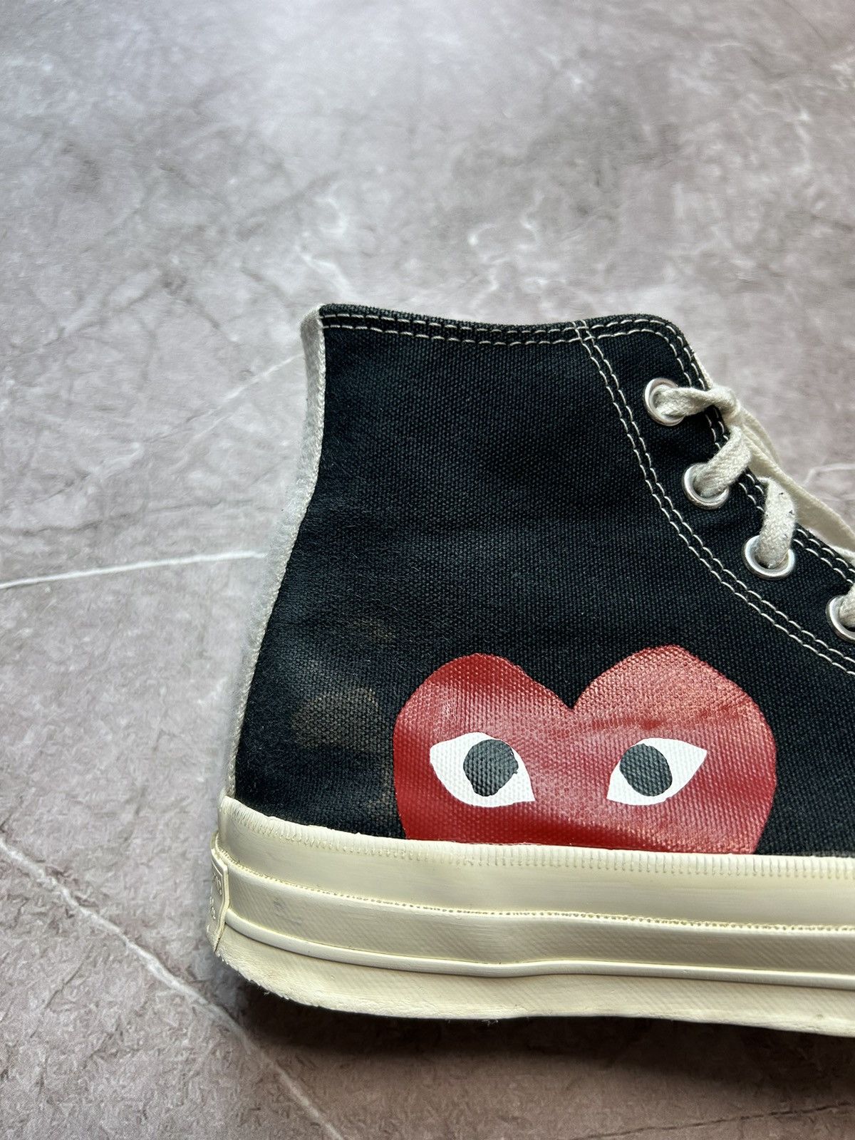 Other Comme des Garcons x Chuck Taylor All Star High Play 2015 Size US 8 / EU 41 - 5 Thumbnail