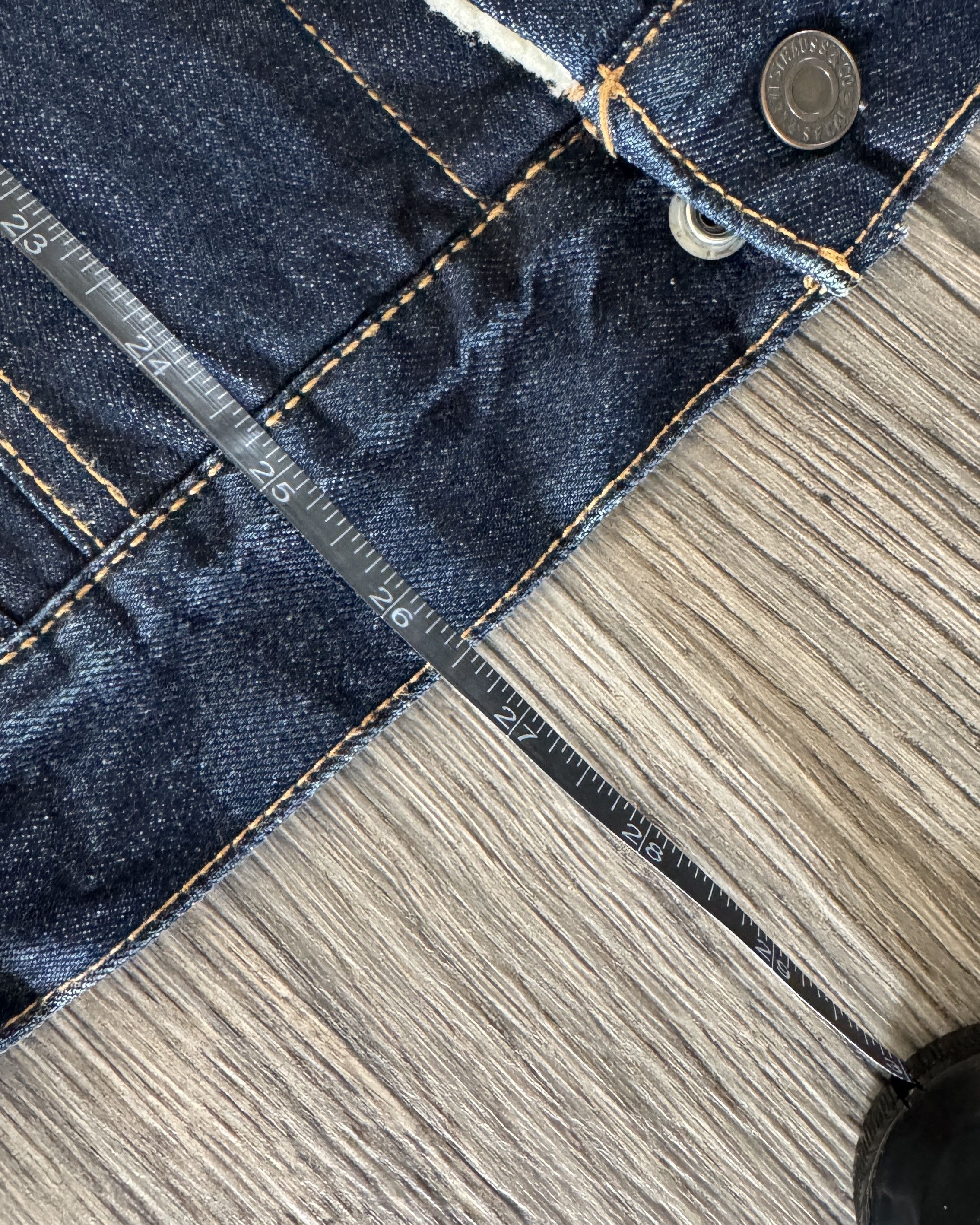 Levi's Levi Dark Washed Sherpa Denim Jacket Size US L / EU 52-54 / 3 - 2 Thumbnail