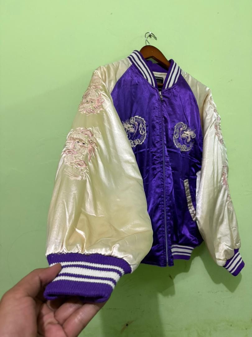 Japanese Brand Japanese Sukajan Jacket 11th Airborne Embroidery Dragon Size US L / EU 52-54 / 3 - 2 Thumbnail