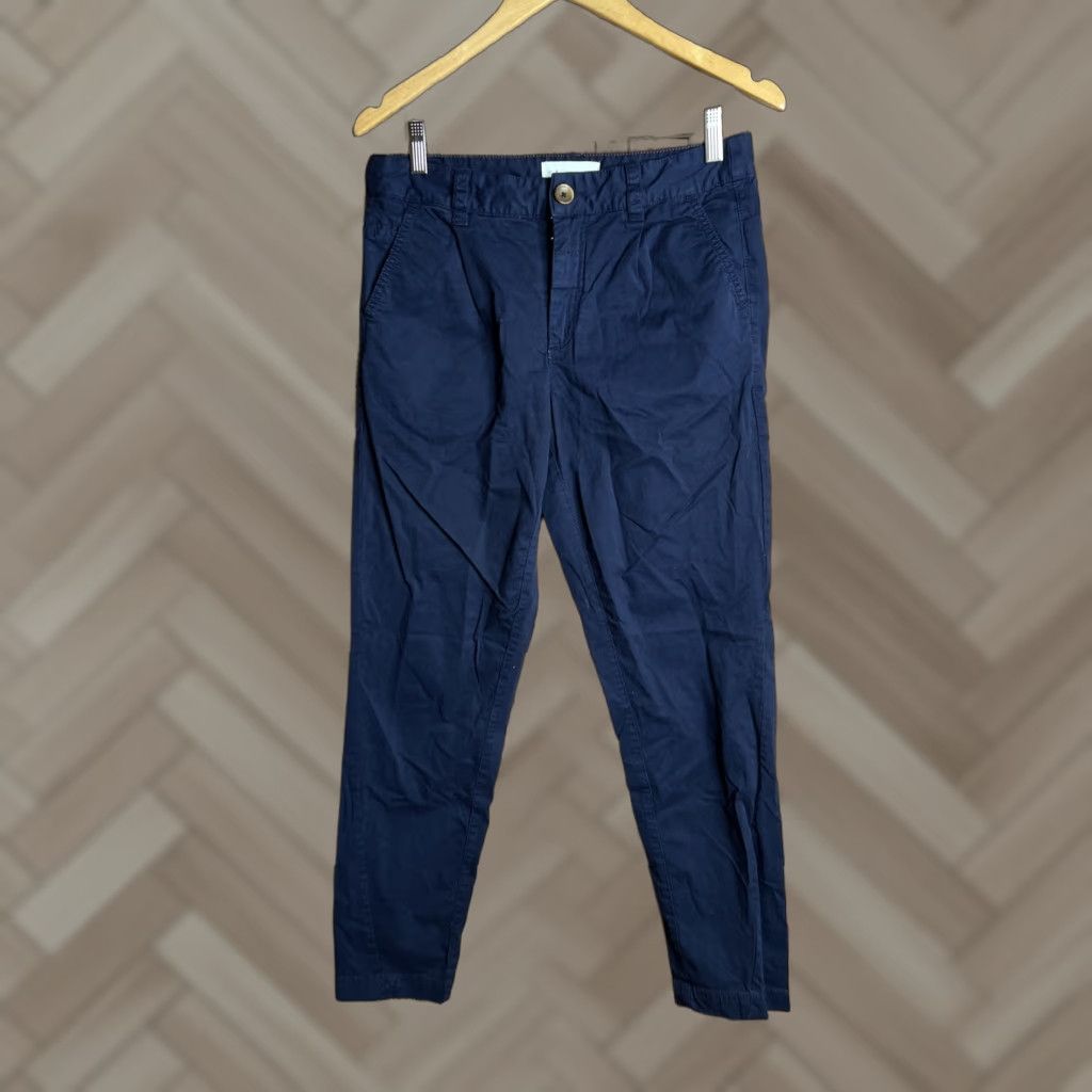 Anthropologie VINTAGE Anthropologie Chino Pants Blue 26 Womens Casual Business Size 26" / US 2 / IT 38 - 1 Thumbnail