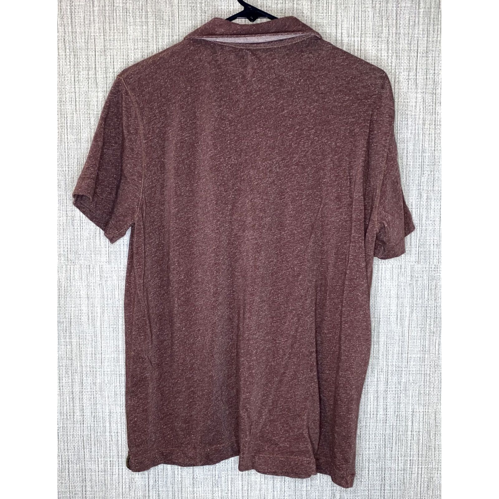 Billy Reid Billy Reid Polo Shirt Golf Mens Brown Short Sleeve Size L 21 in Armpit Size US L / EU 52-54 / 3 - 4 Thumbnail