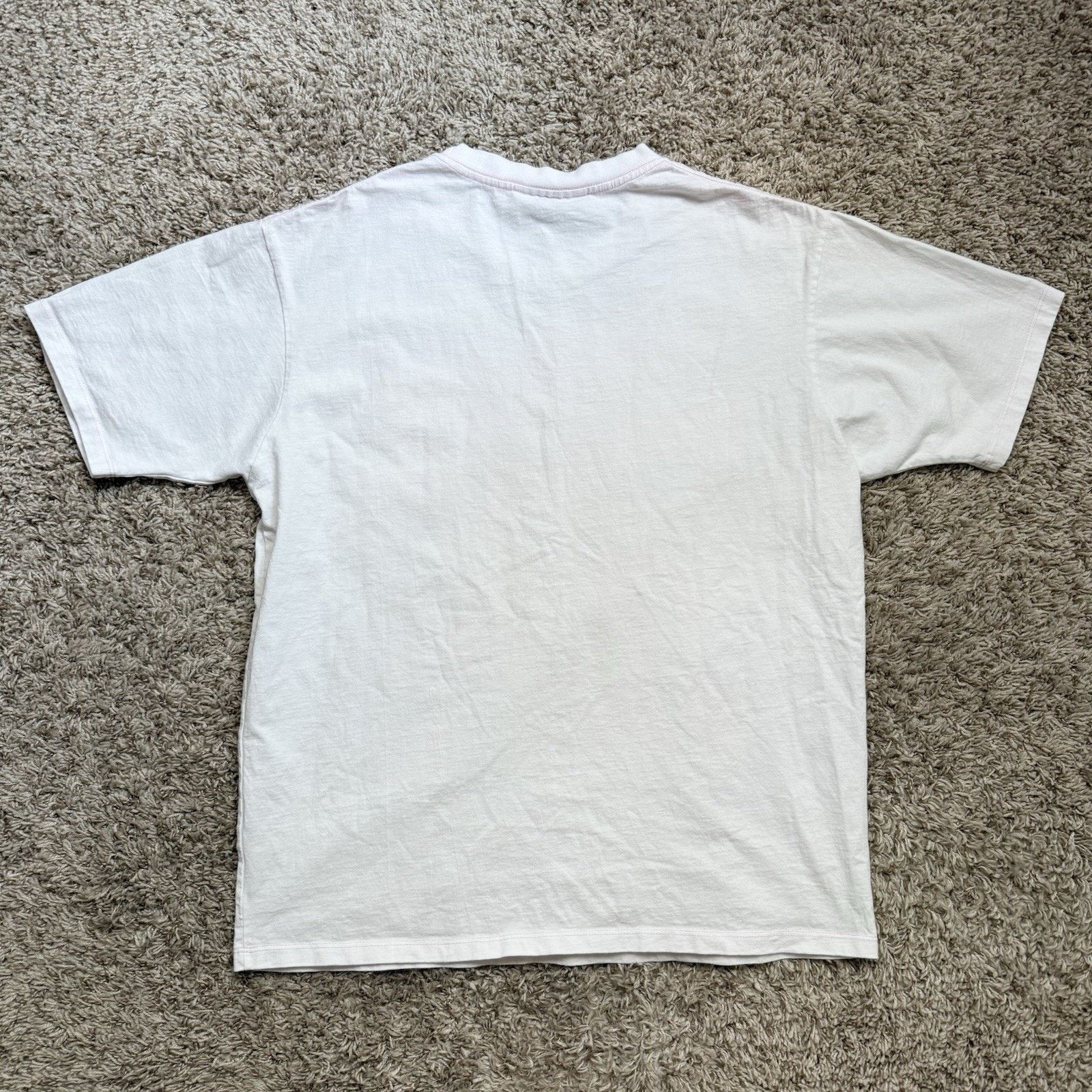 Lil Uzi Vert × Seventh Heaven Pink Tape Lil Uzi x Seventh Heaven Band Tee White T-Shirt XL Size US XL / EU 56 / 4 - 7 Thumbnail