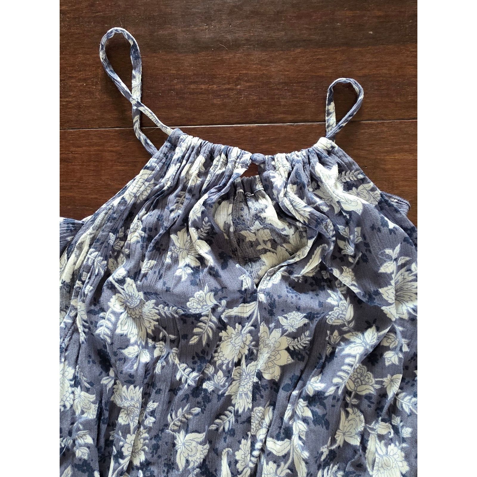 Other NWT Wallflower Junior's XL Mini Dress Fit & Flare Gray Blue Size XL / US 12-14 / IT 48-50 - 7 Thumbnail