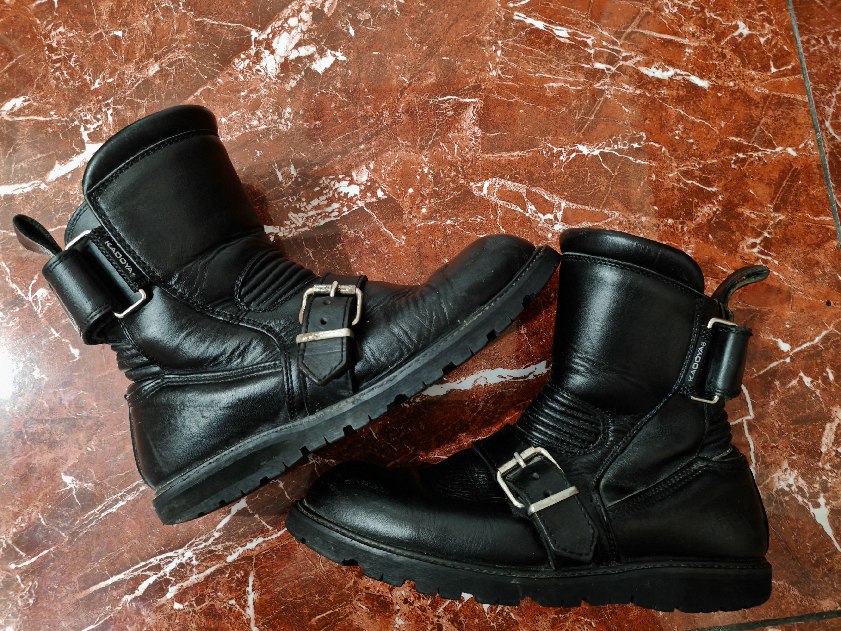 Kadoya Kadoya Black Ankle-Length Riding Boots Size US 6 / EU 39 - 2 Thumbnail
