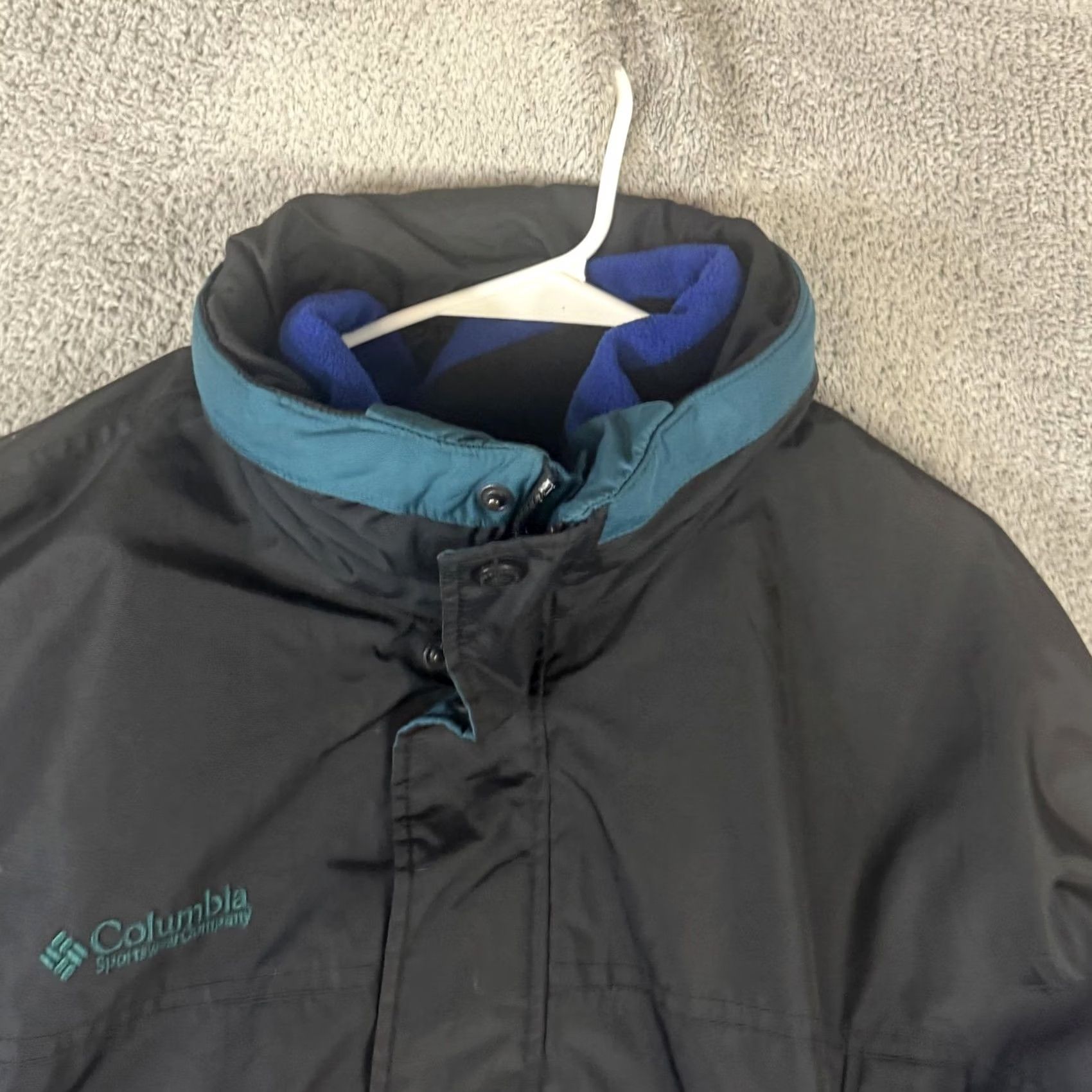 Vintage VINTAGE Columbia Jacket Mens L Black Parka Long's Peak 90s Outdoor Ski Mid-Length Size US L / EU 52-54 / 3 - 7 Thumbnail