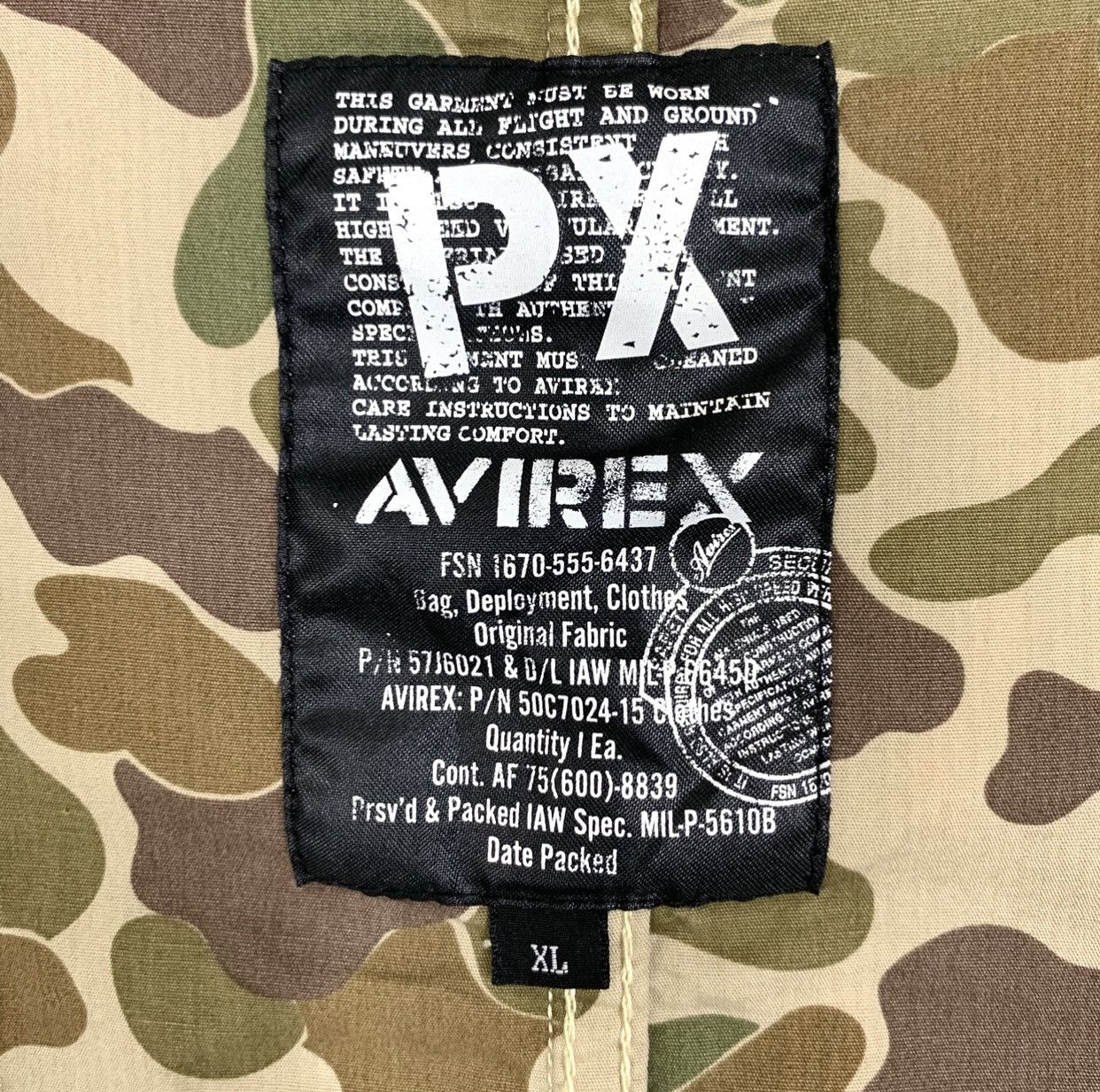 Avirex × Japanese Brand Vintage 90s PX Avirex Ltd USMC Zip Up Hoodie Jacket Size M Size US M / EU 48-50 / 2 - 9 Thumbnail