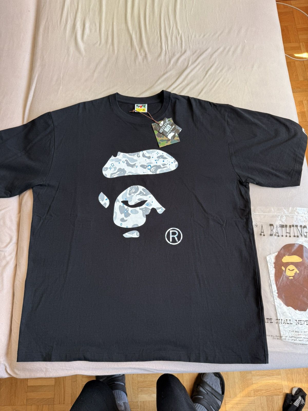Bape 3XL Bape 3t big face space camo Size US XXL / EU 58 / 5 - 1 Thumbnail