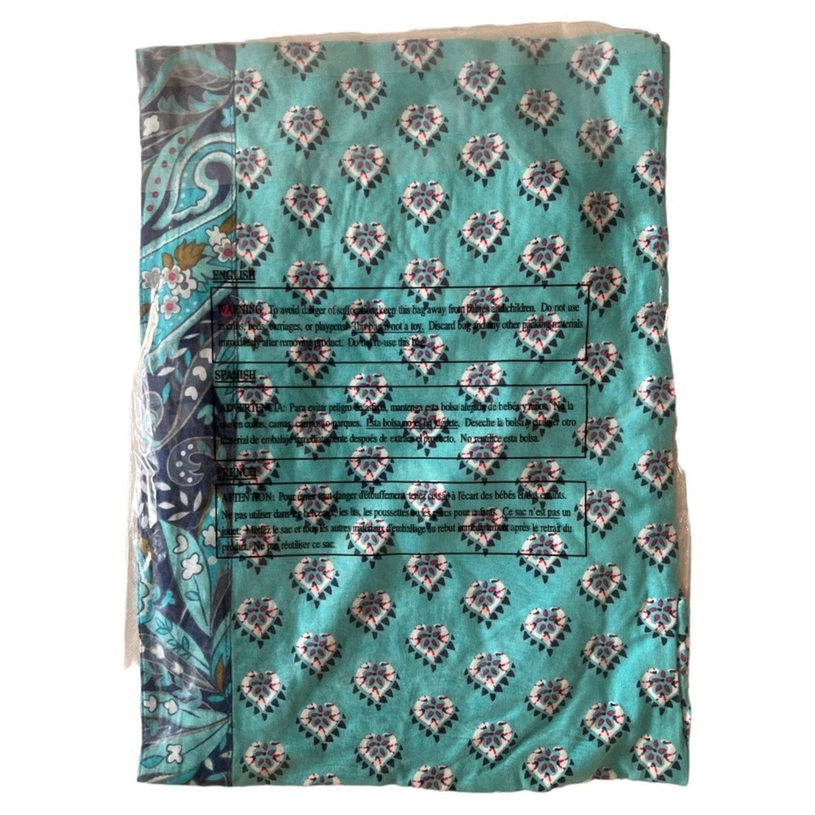 Vera Bradley Vera Bradley Blue Posies Medallions Palazzo Pant, XL Size 34" / US 12 / IT 48 - 11 Thumbnail