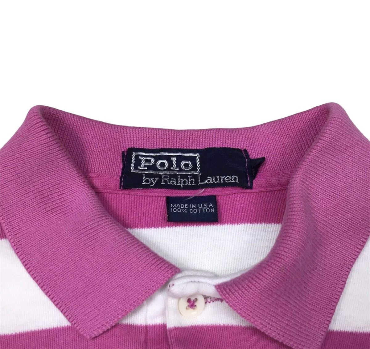 Polo Ralph Lauren Vintage Polo By Ralph Lauren Striped Short Polo Size US S / EU 44-46 / 1 - 8 Thumbnail