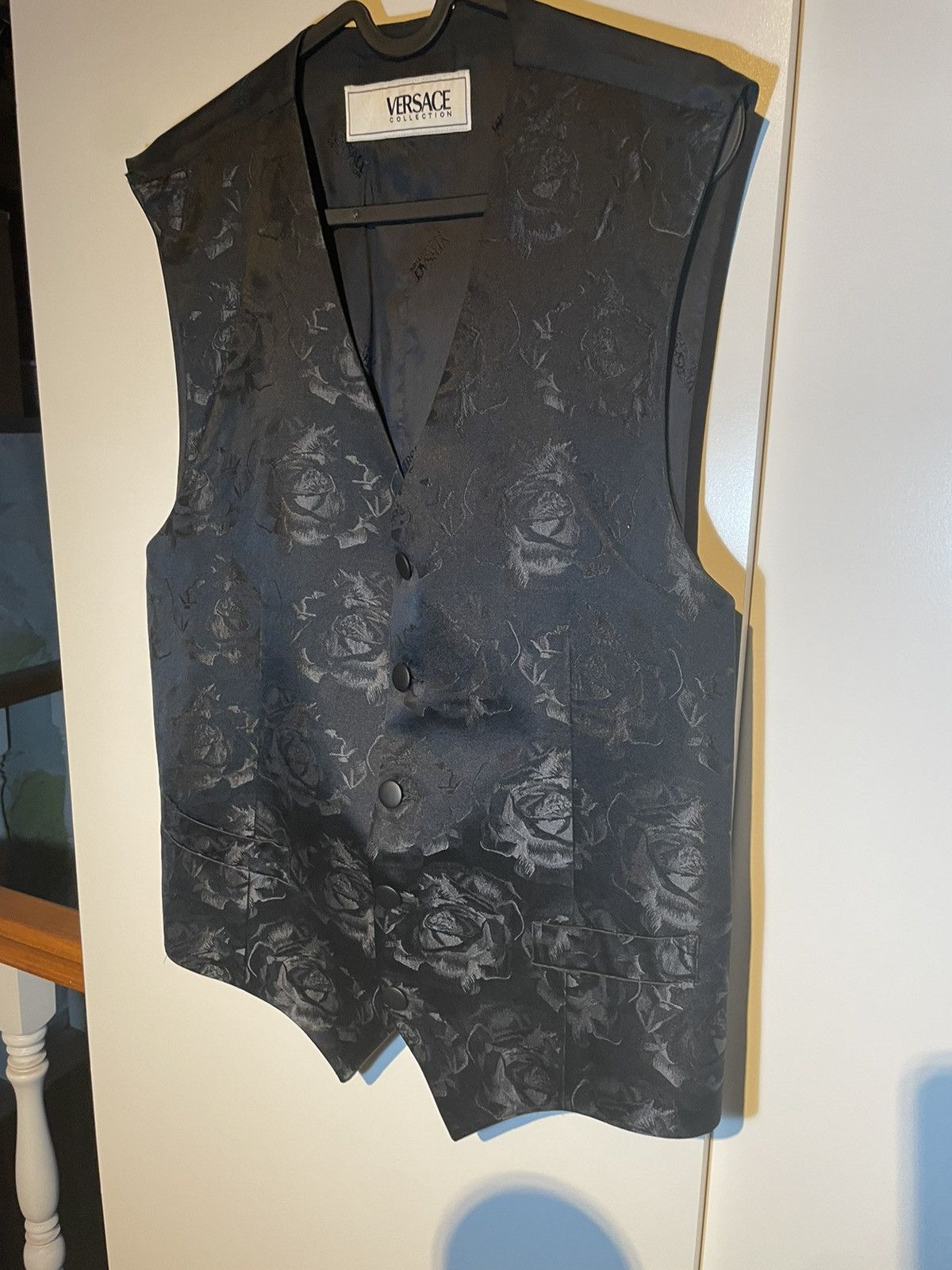 Versace Rare 90s Gianni Versace Silk Vest jacket Size US M / EU 48-50 / 2 - 2 Thumbnail
