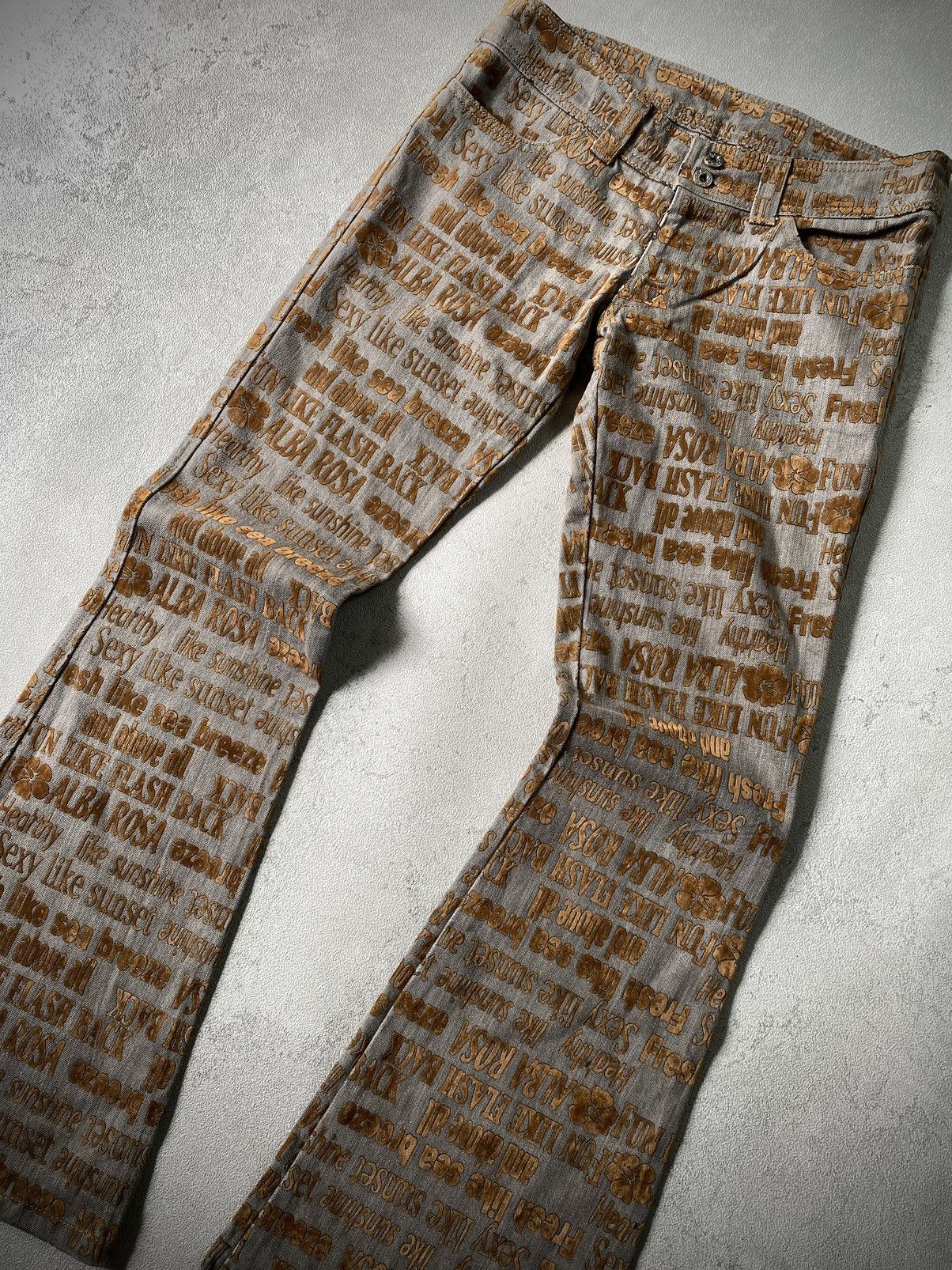 If Six Was Nine 🚨CYBER WEEK 🚨 hysteric glamour style flared pants Size US 30 / EU 46 - 4 Thumbnail