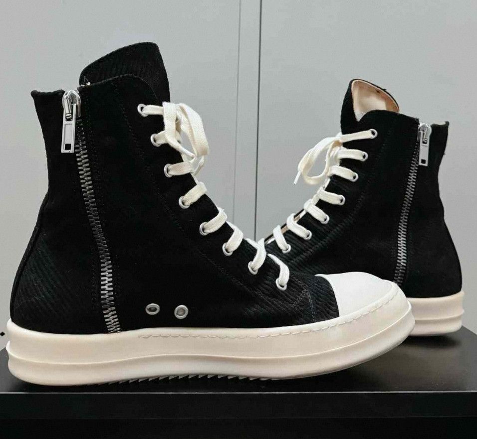 Rick Owens rickowens drkshdw high top sneakers. Size US 9 / EU 42 - 5 Thumbnail