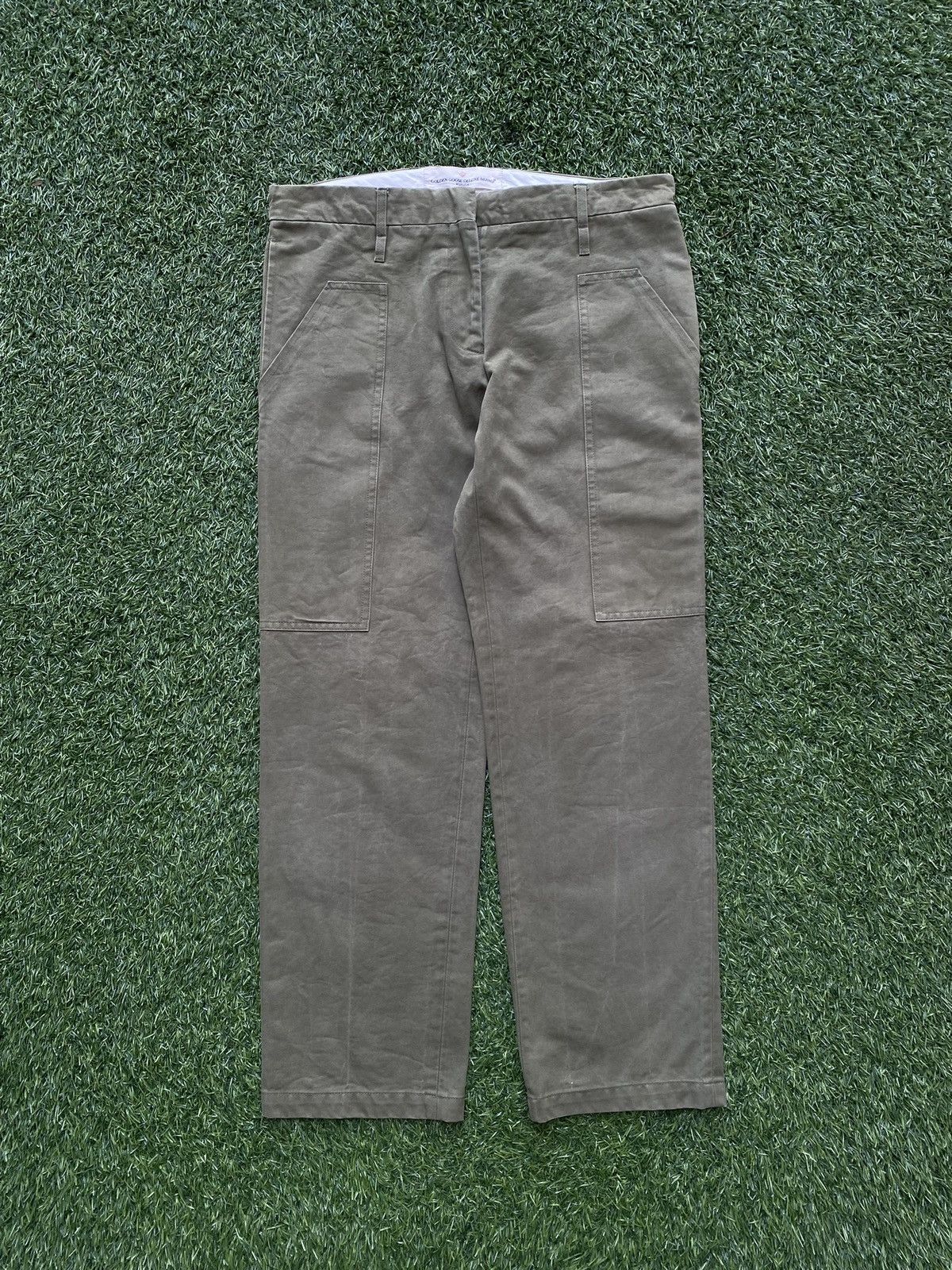 Golden Goose Vintage Golden Goose Deluxe Brand Army Double Pocket Pants Size US 32 / EU 48 - 2 Thumbnail