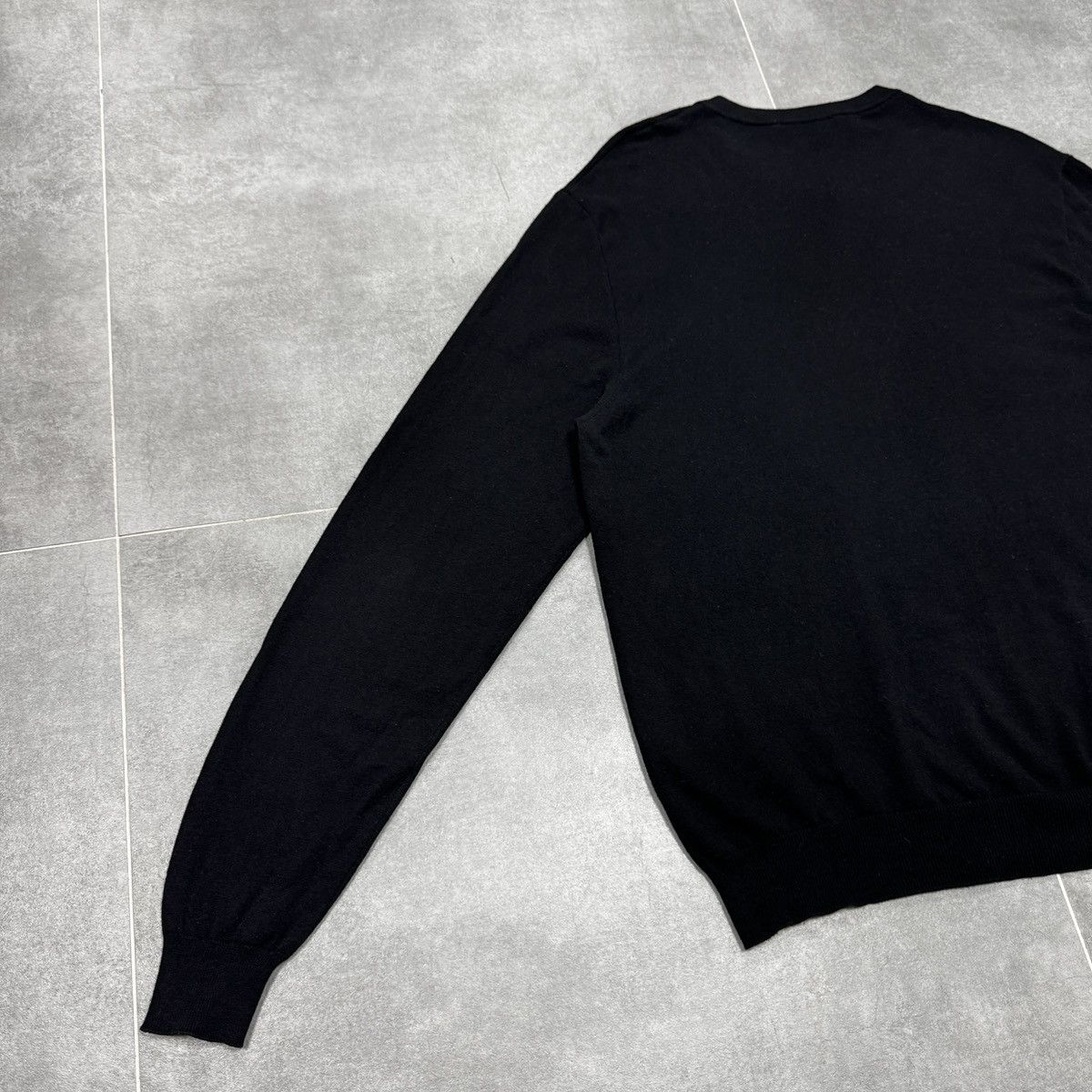 Versace Jeans Couture Versace Jeans Couture Big Logo Wool Sweater Size XL Men Size US XL / EU 56 / 4 - 16 Thumbnail