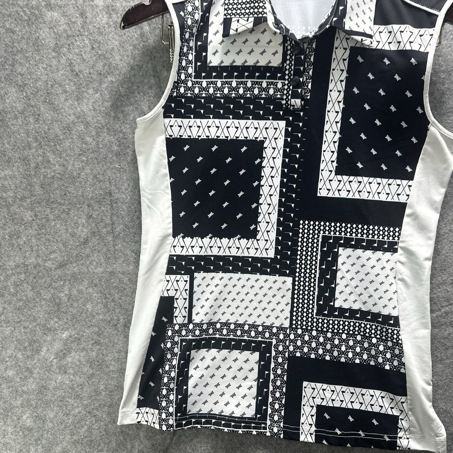 Vintage PXG Shirt Womens XS Hankerchief Performance Sleeveless Shirt Parsons Xtreme Golf Size XS / US 0-2 / IT 36-38 - 4 Thumbnail
