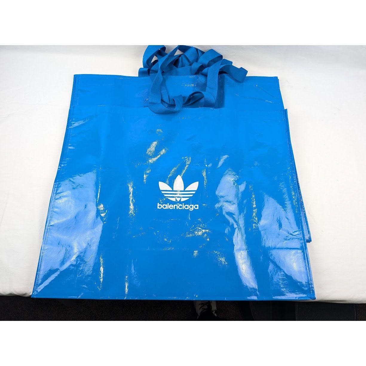 Adidas × Balenciaga o1rshd1 Size : OS / 4 Shopping Bags in Blue Size ONE SIZE - 3 Thumbnail