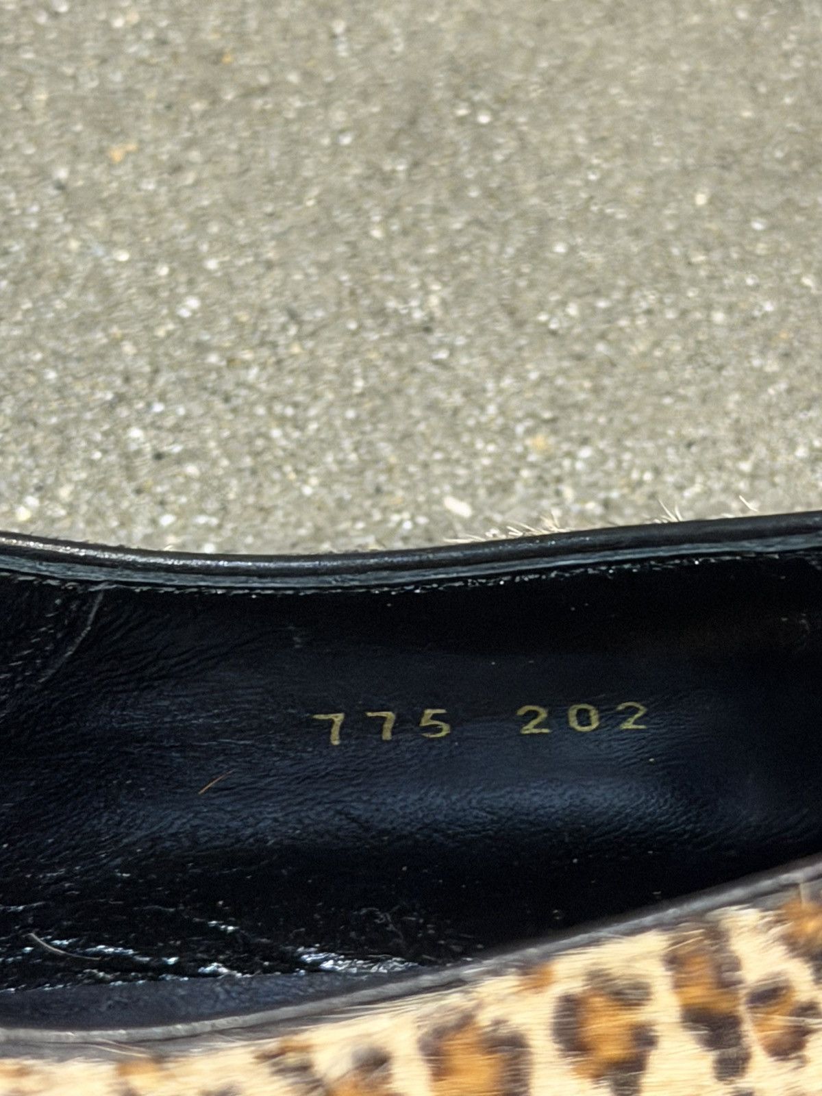 Celine Cheetah Ponyhair Jacno 30 Derby 41 Size US 8 / EU 41 - 8 Thumbnail