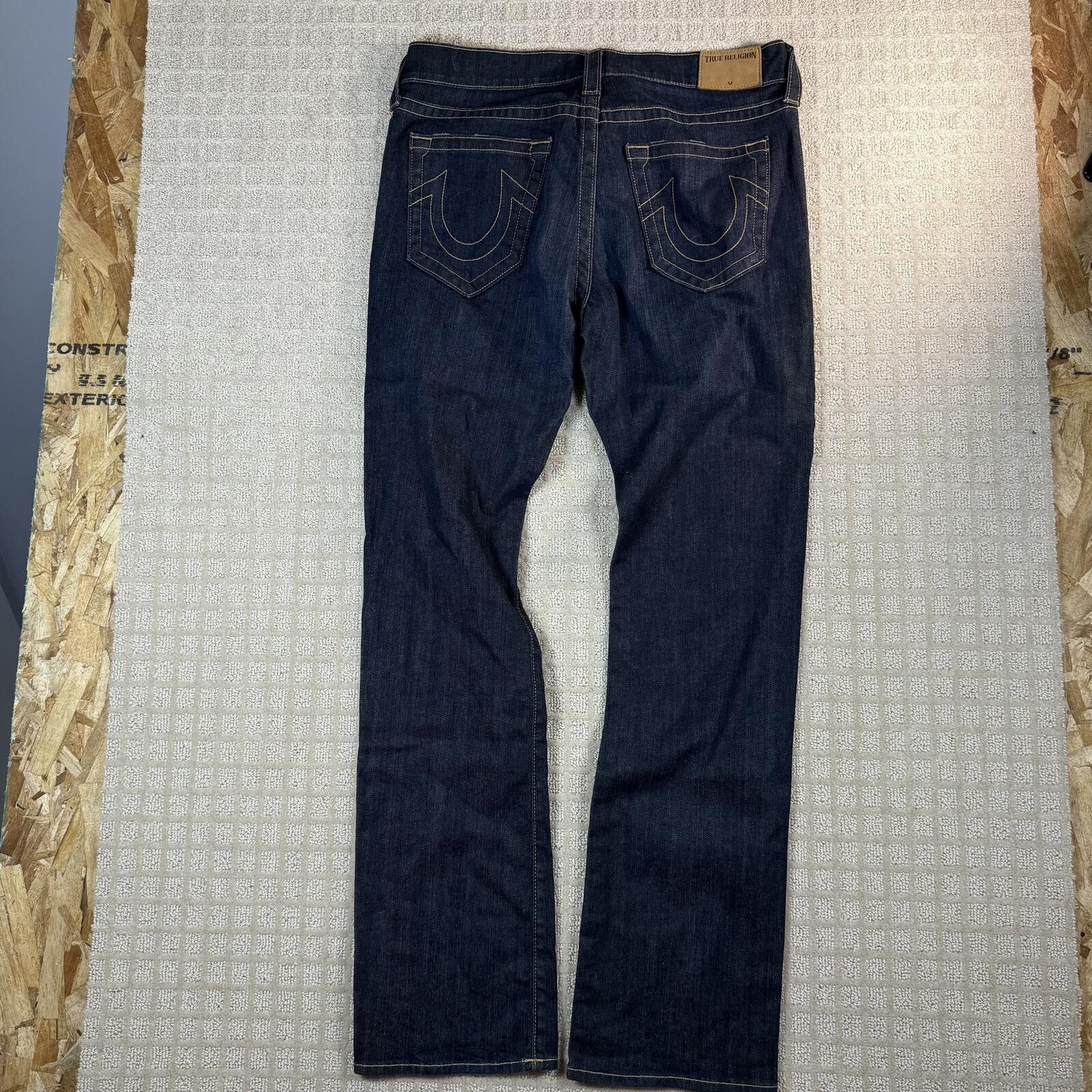 True Religion True Religion Ricky Relaxed Straight Jeans Mens 32 USA Size US 32 / EU 48 - 7 Thumbnail