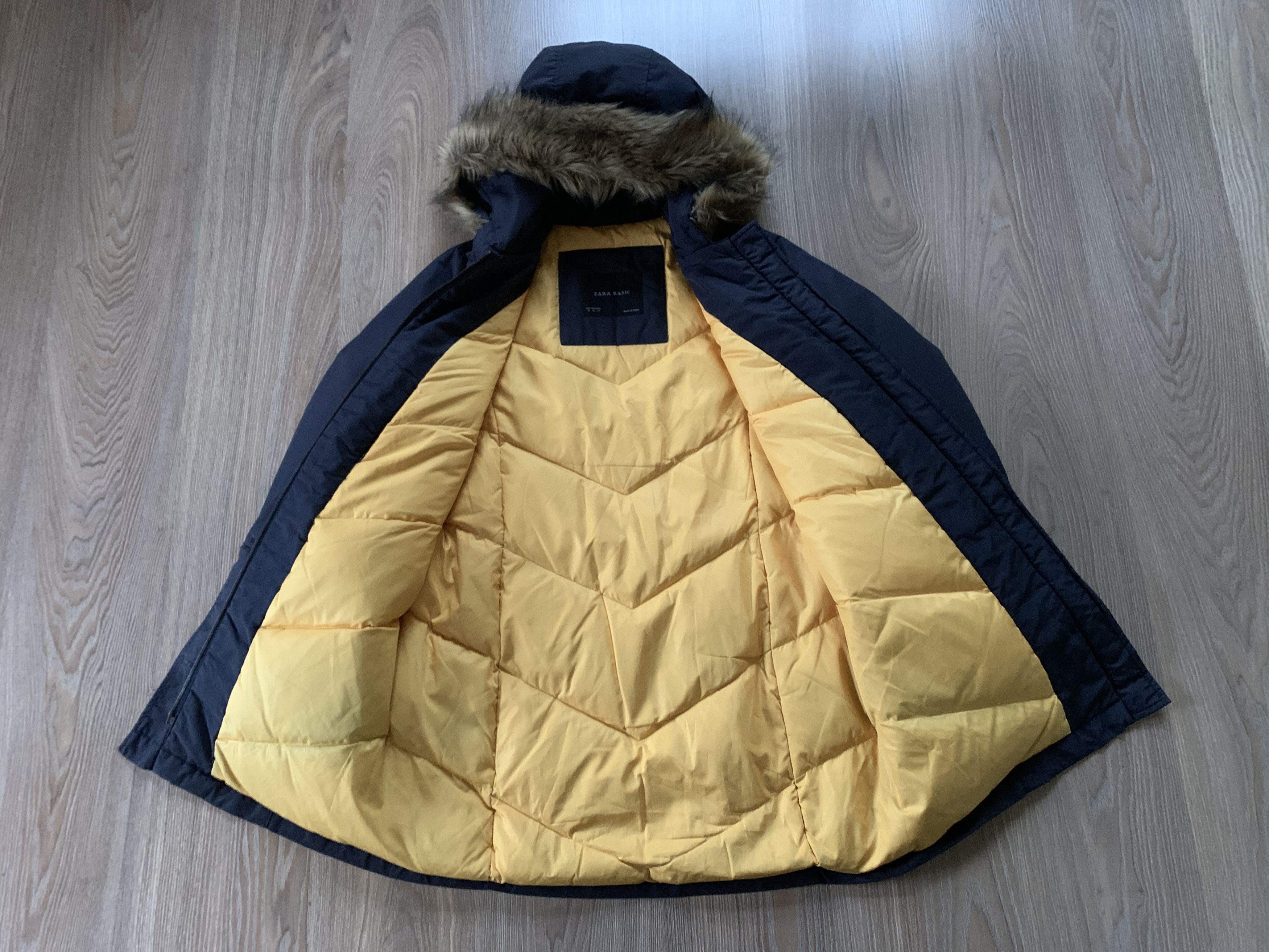 Designer × Zara Zara Basic Down Hood Parka Jacket Size US M / EU 48-50 / 2 - 4 Thumbnail