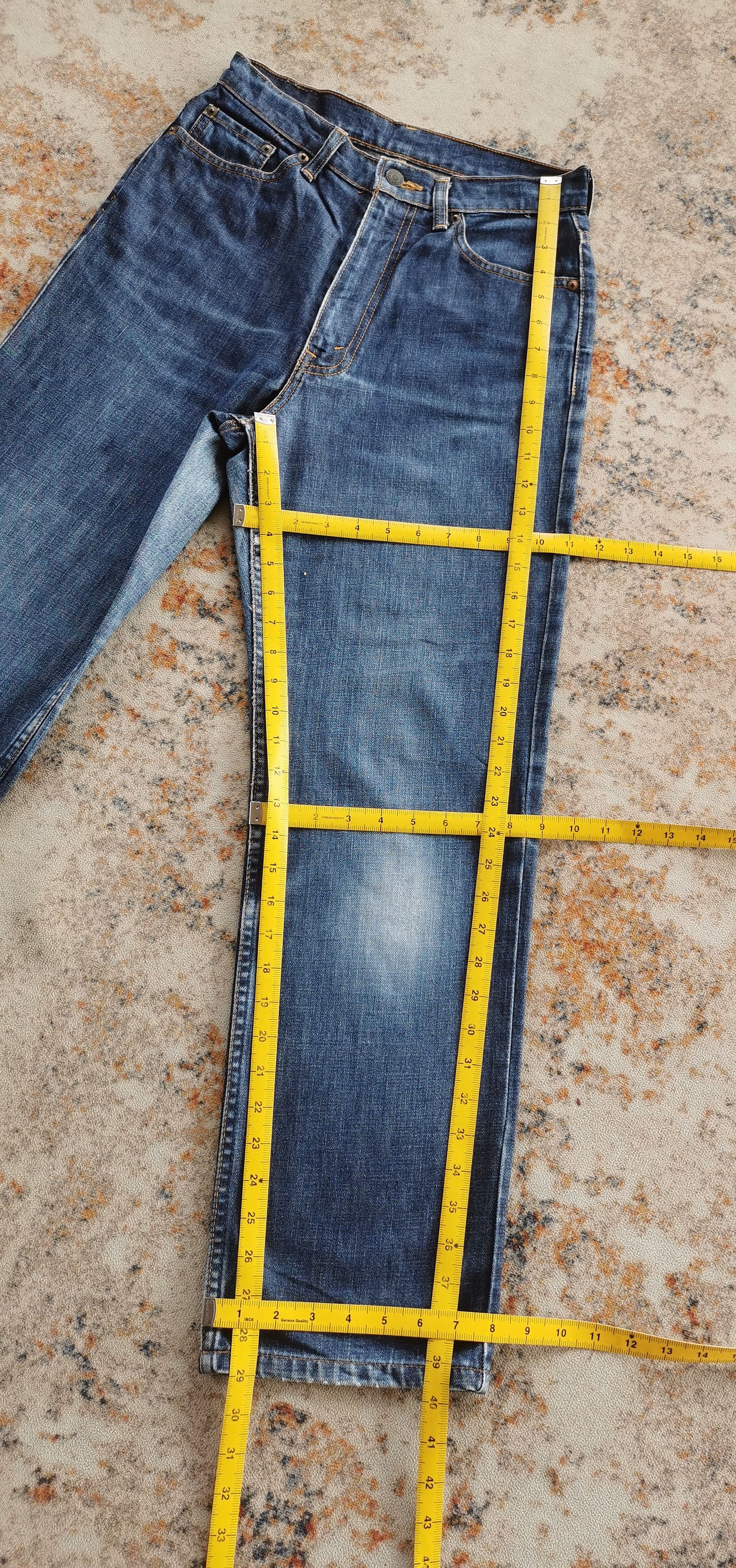 Levi's Size 27x29 Vintage 90s Levi's 515 Indigo Blue Jeans Size 27" / US 4 / IT 40 - 3 Thumbnail