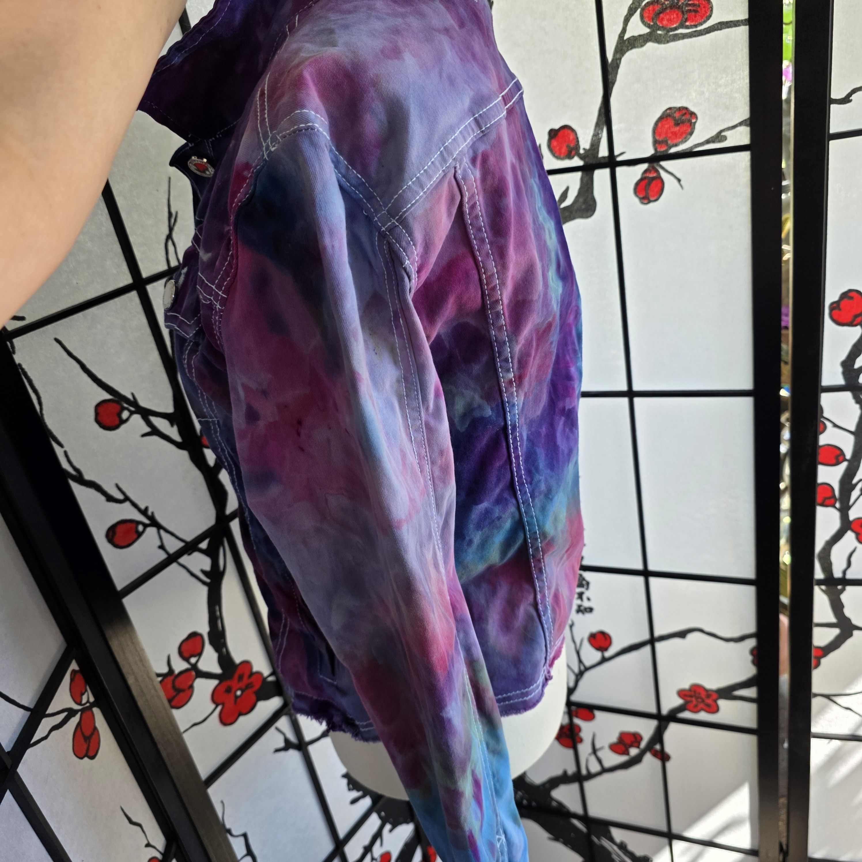 Other Ice Dyed Denim Jacket Size M / US 6-8 / IT 42-44 - 6 Thumbnail