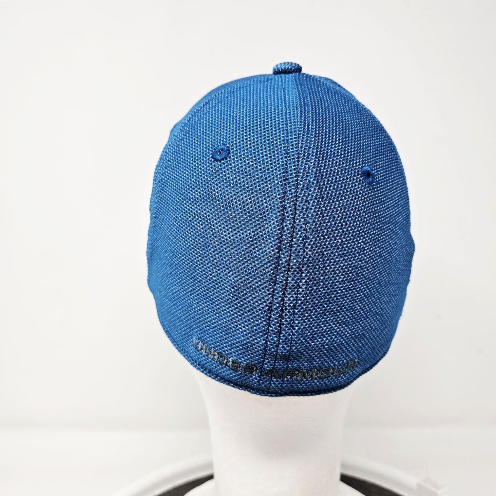 Under Armour Under Armour Hat Cap Baseball Fitted Mens M Blue Blitzing Classic Fit Logo Size ONE SIZE - 4 Thumbnail