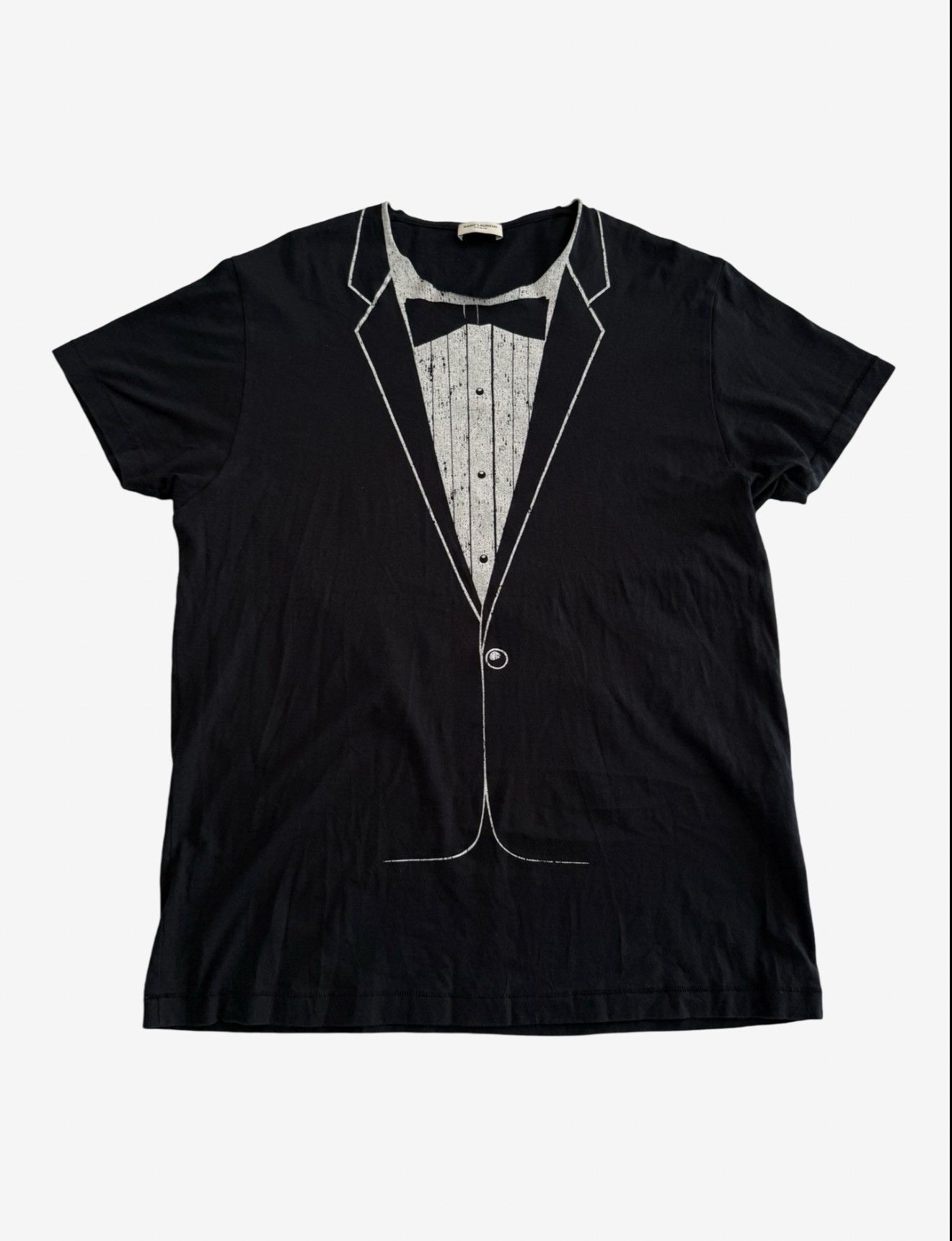 Saint Laurent Paris Saint Laurent Paris SS16 Smoking Tshirt Sz. XL Size US XL / EU 56 / 4 - 1 Thumbnail
